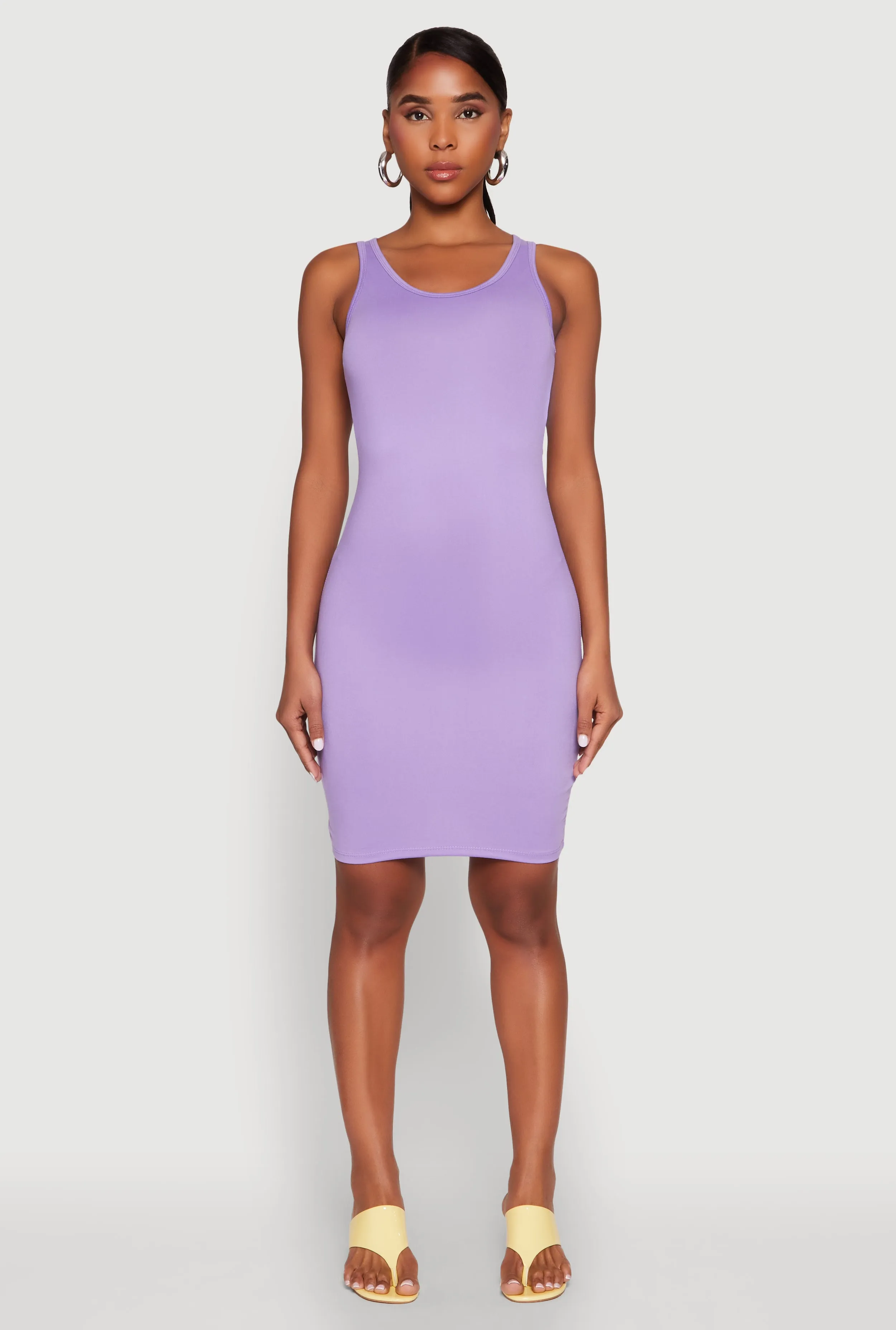 Scoop Neck Tank Dress SustainableCotton Calm Shine