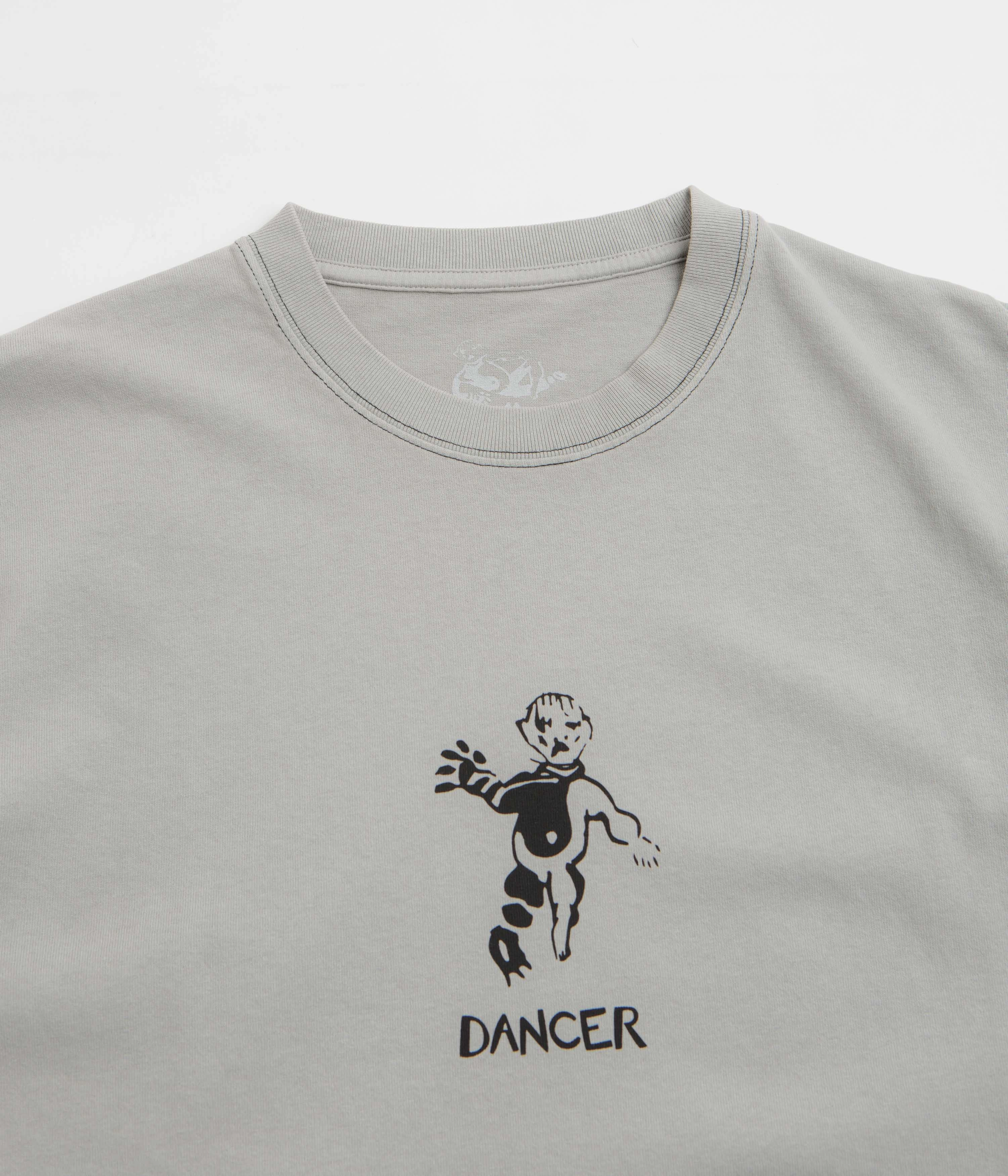 Lightweight Feel Fresh Look Dancer OG Logo T-Shirt - Oyster Grey Pigment