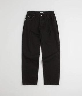 Pop Trading Company DRS Denim Arch Pants - Rinsed Black Casual Flex