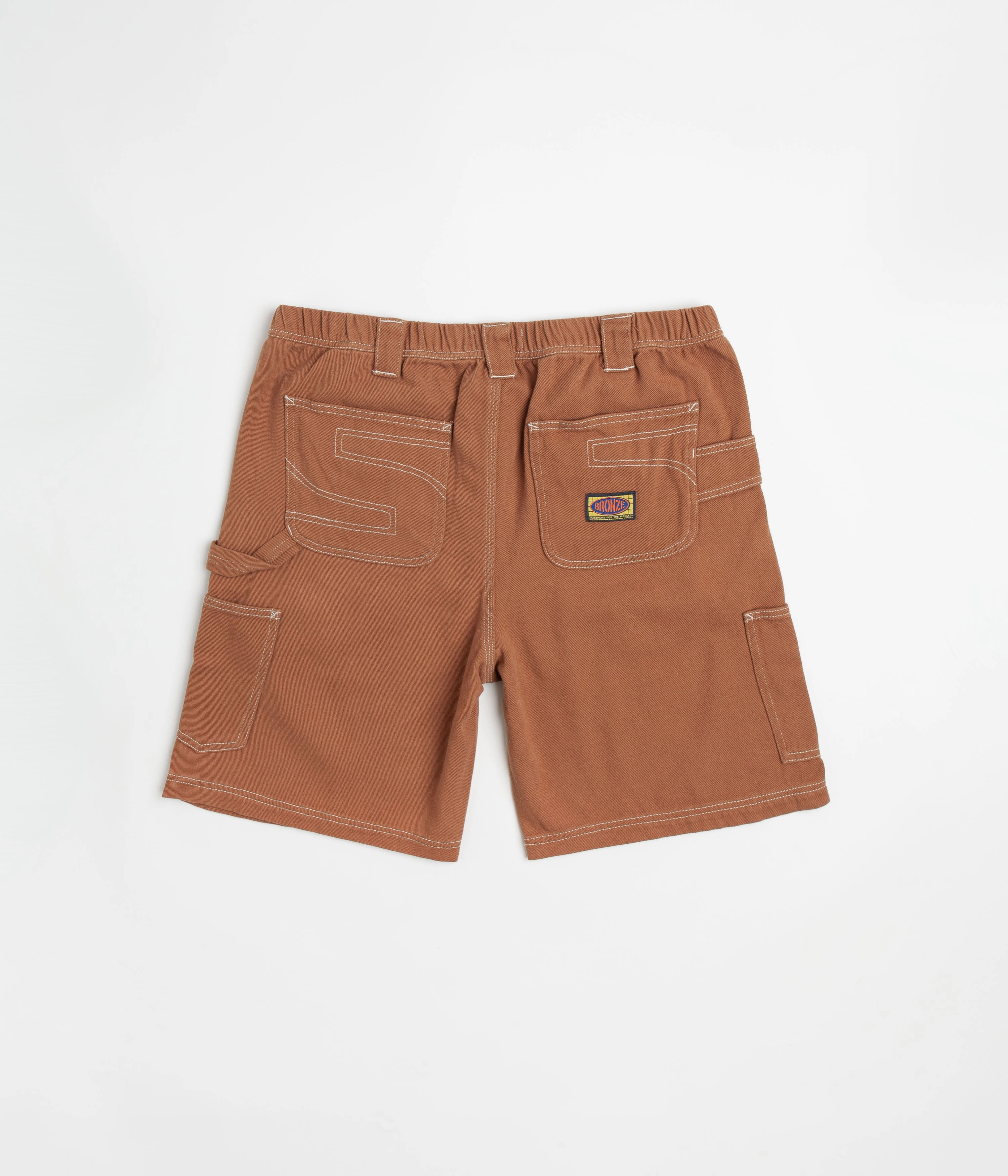 Light Motion Fit Double Layered Panels Bronze 56K Karpenter Shorts - Brown