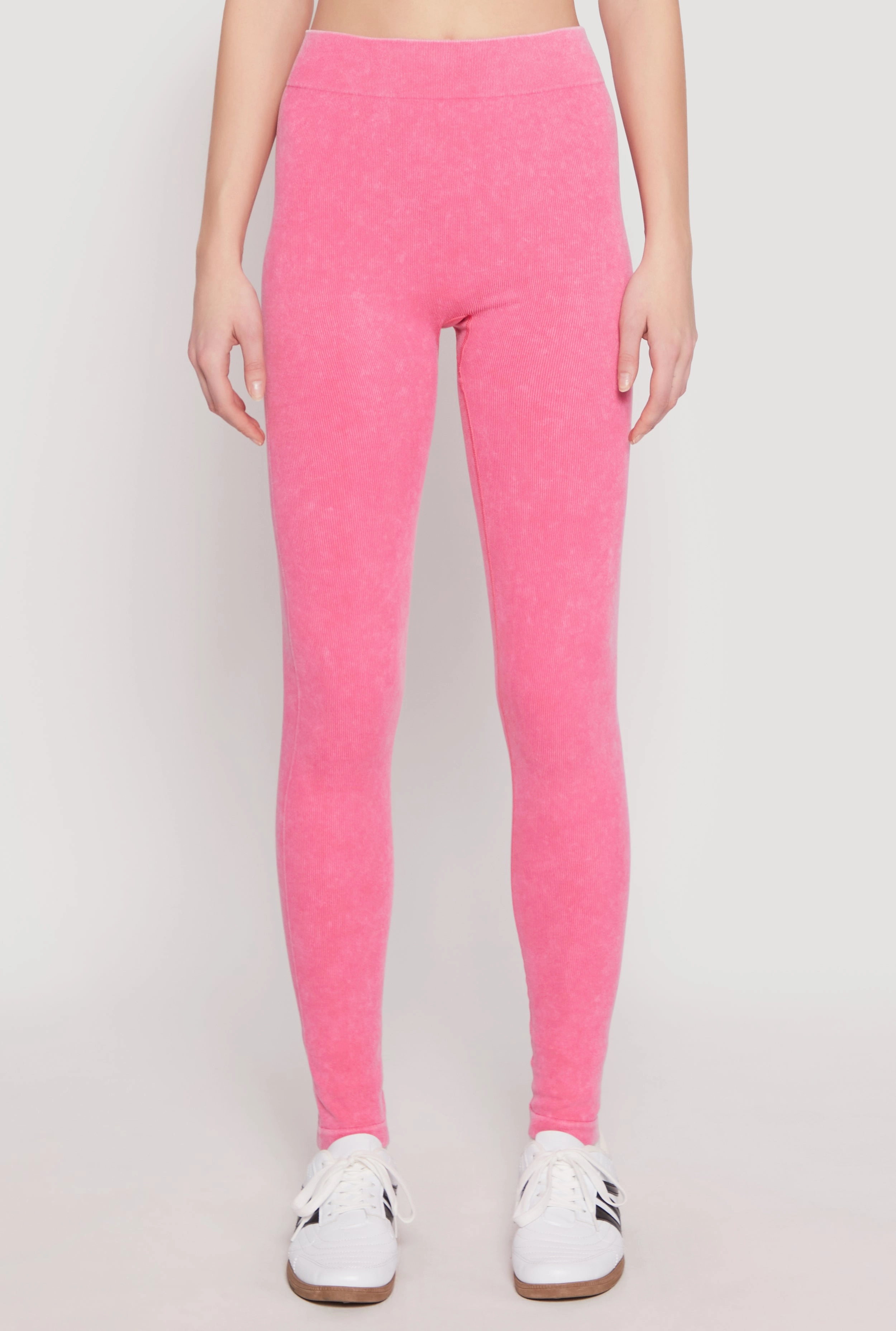 Seamless Mineral Wash Leggings Fitness Mode Petite Size Ultra Light