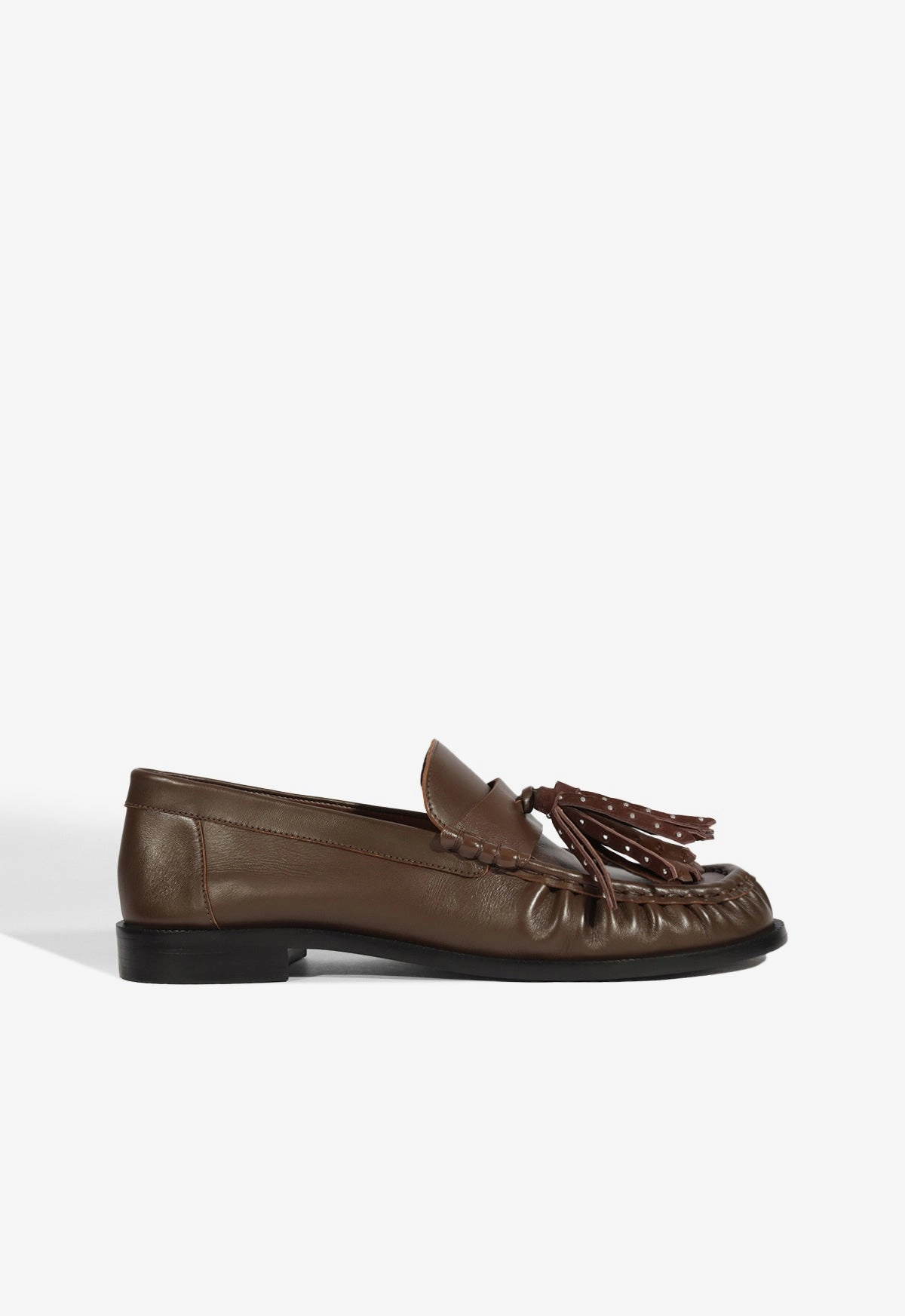 Tilly Leather Flat Luxe Mood