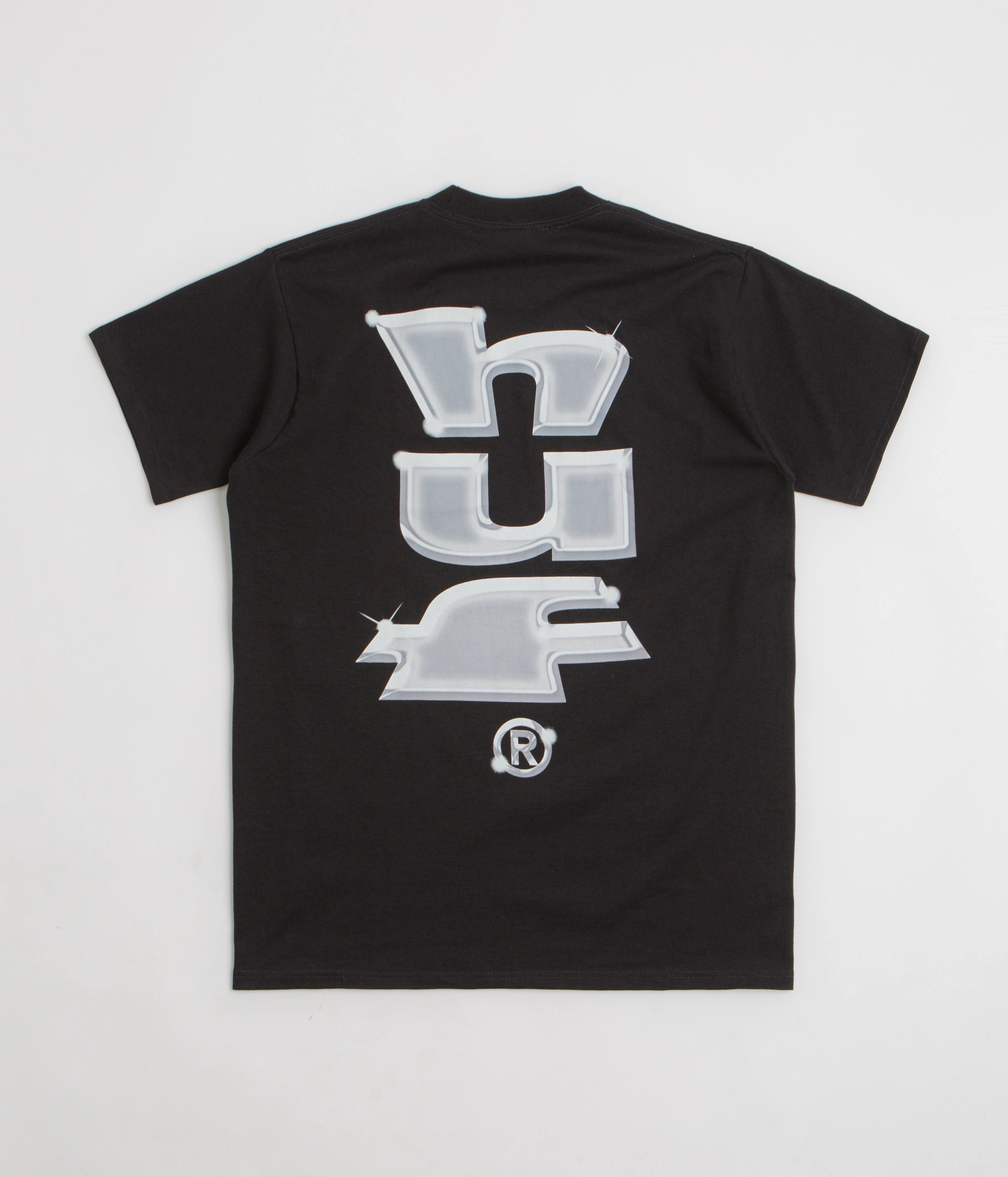 HUF Megachrome T-Shirt - Black Light Design