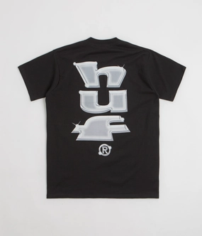 HUF Megachrome T-Shirt - Black Light Design