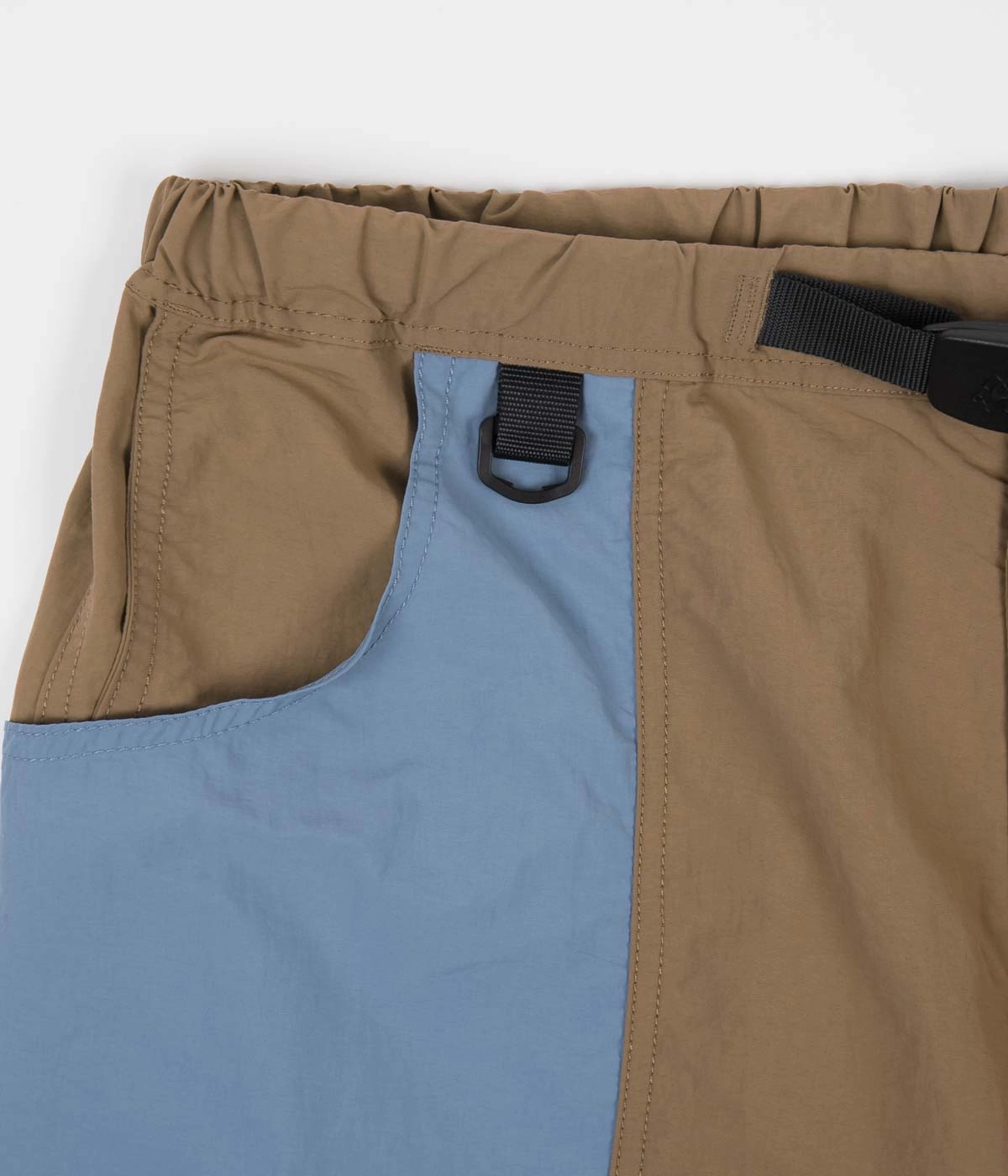 Gramicci Shell Gear Shorts - Tan / Sax rhinestone accents