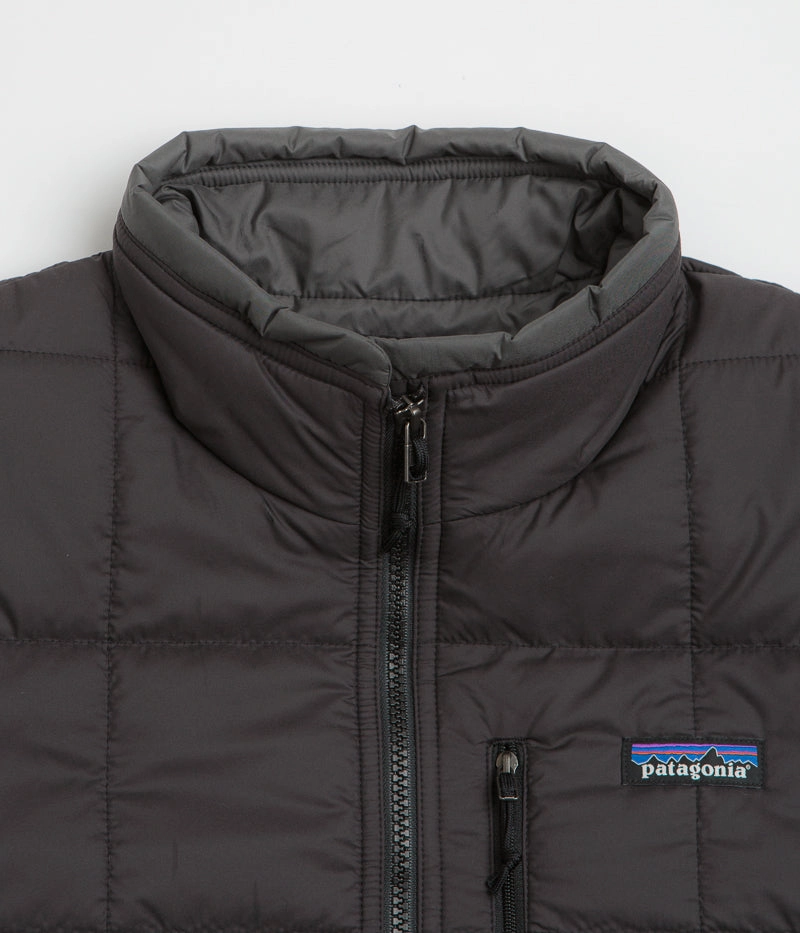 Bonded Seam Technology Modern Drop Tail Hem Patagonia Light Gust Jacket - Black