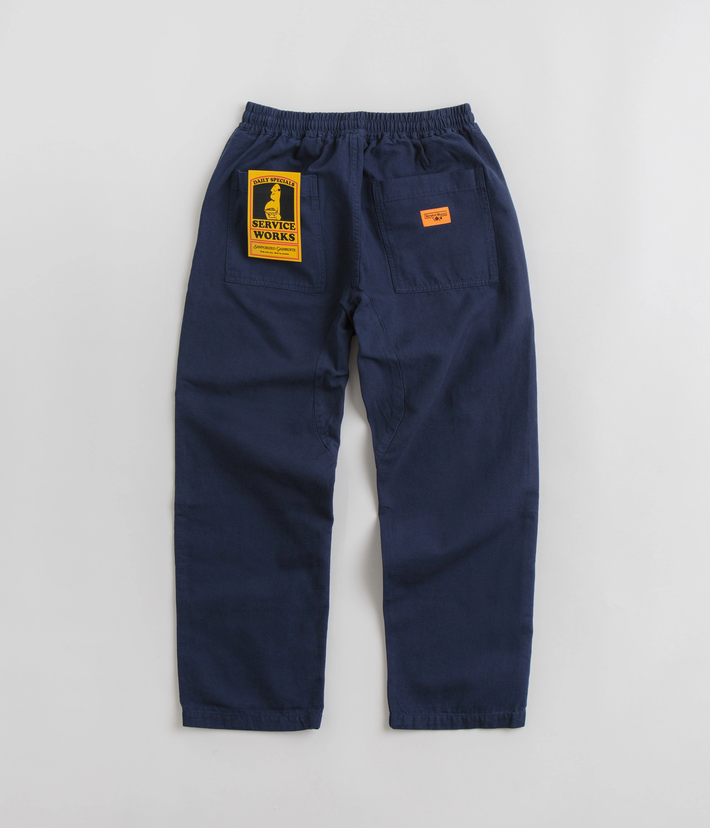Service Works Classic Chef Pants - Navy Flattering Style Smart Wear