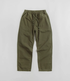 Service Works Classic Chef Pants - Olive Recycled Polyester
