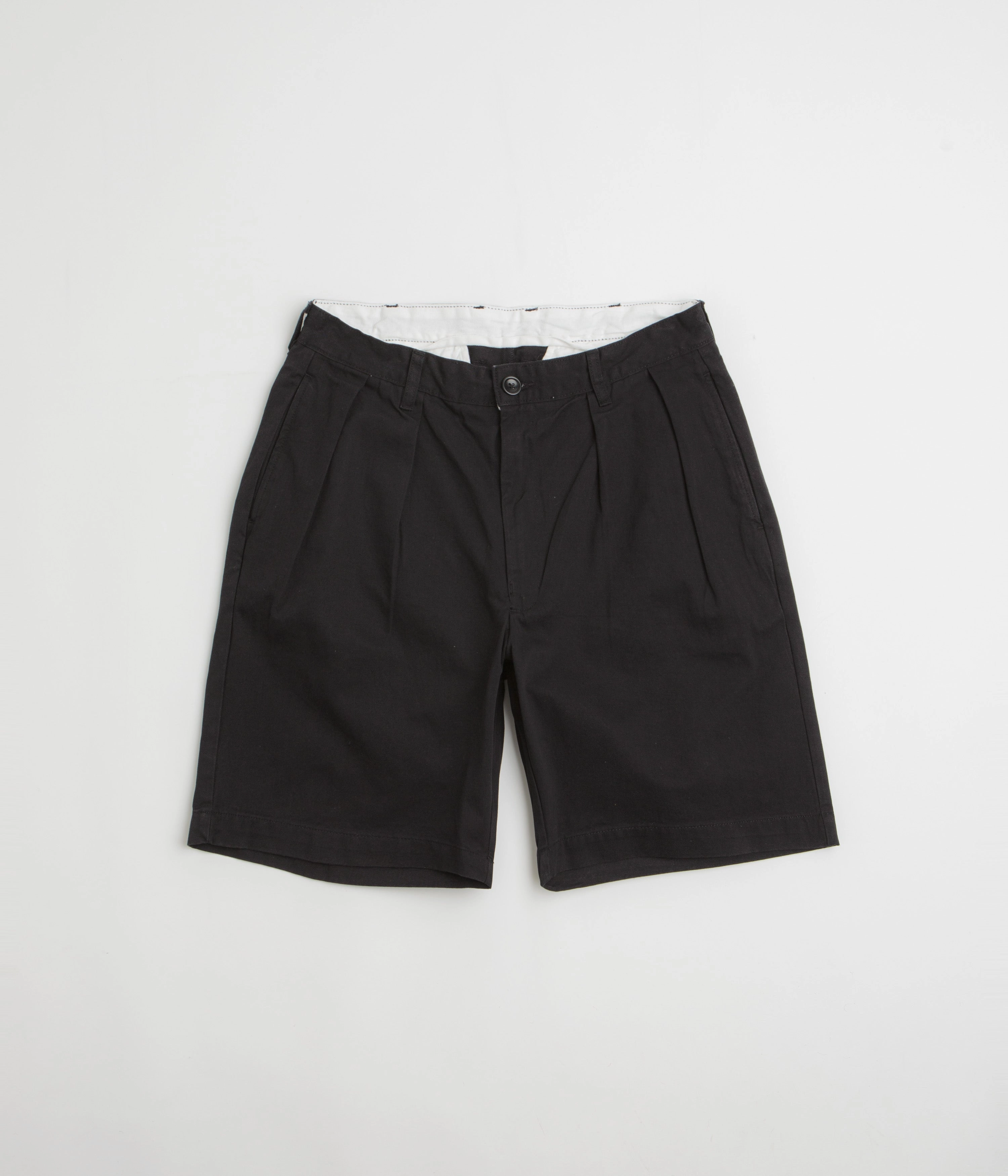 Service Works Drill Part Timer Shorts - Black fitness industry