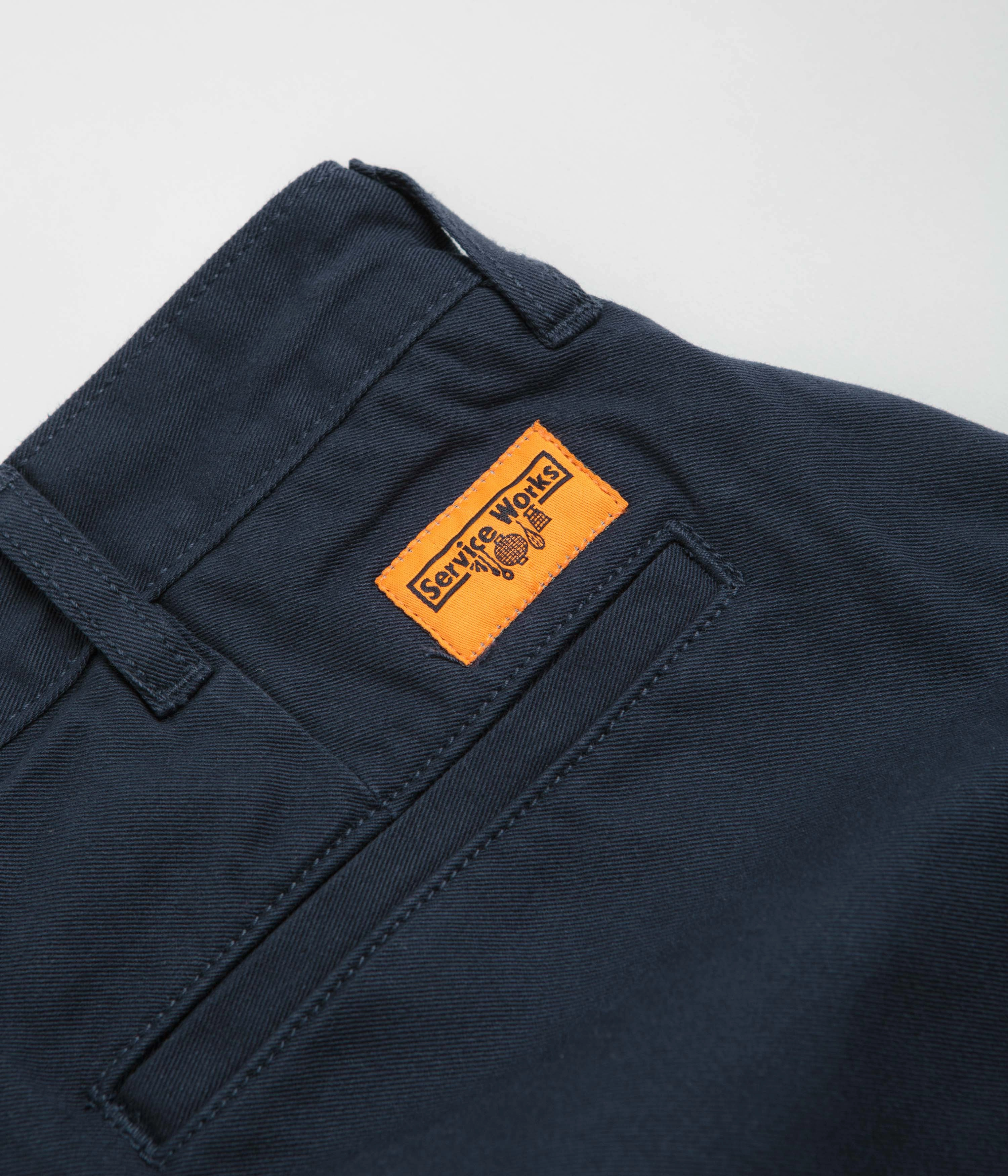 Service Works Drill Part Timer Shorts - Navy Sport Performance