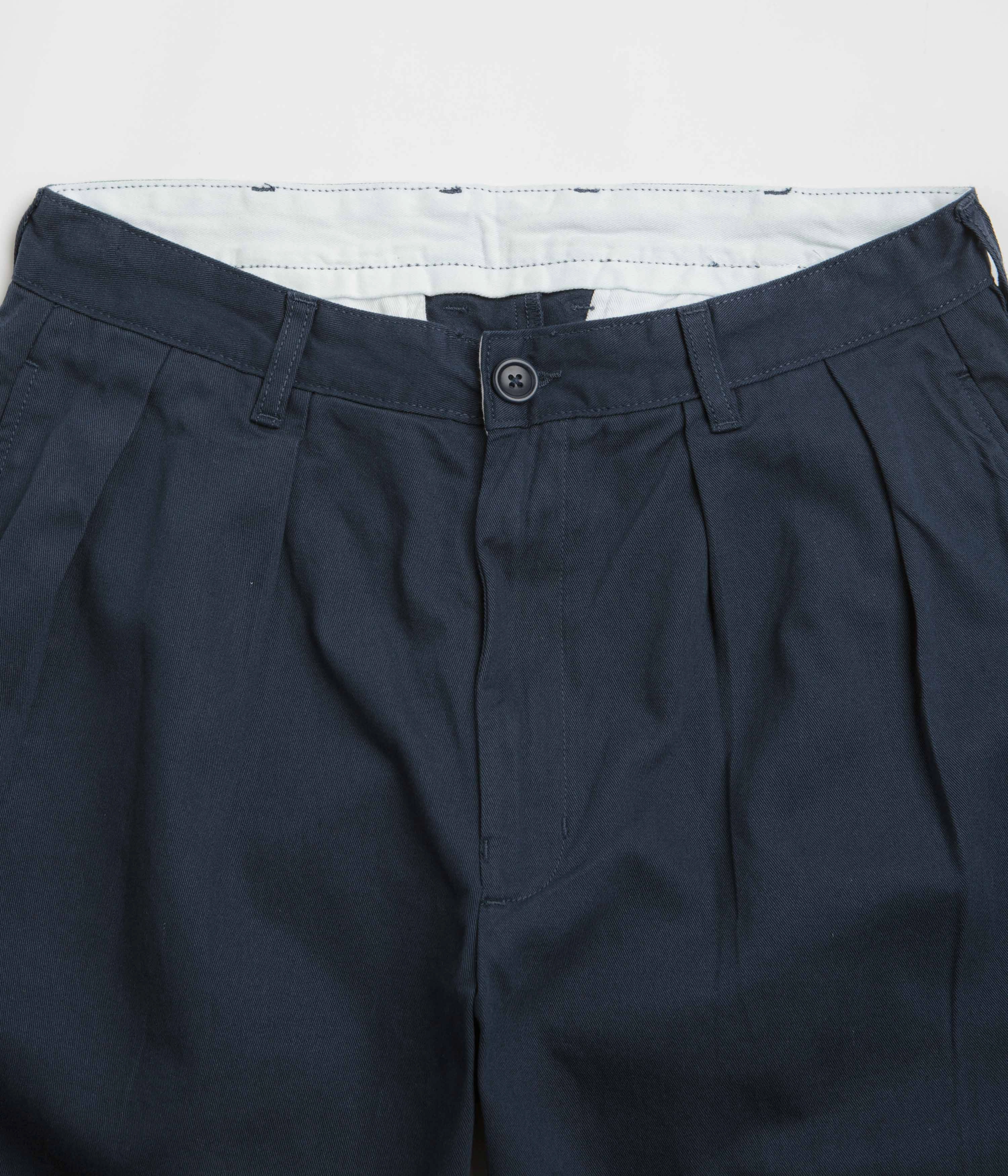 Service Works Drill Part Timer Shorts - Navy Reflective Safety Detailing