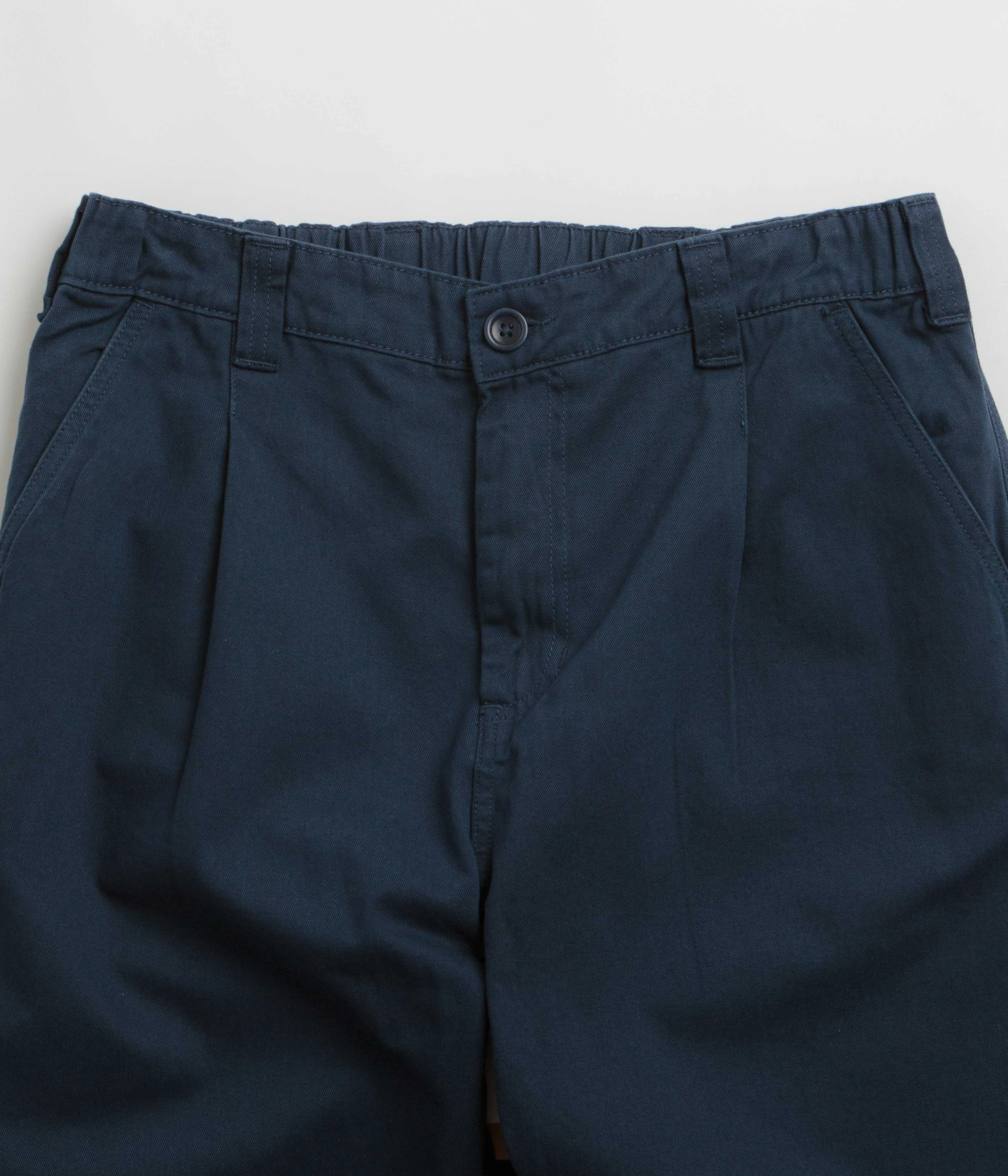 Basic Stretch Service Works Drill Waiter Pants - Navy