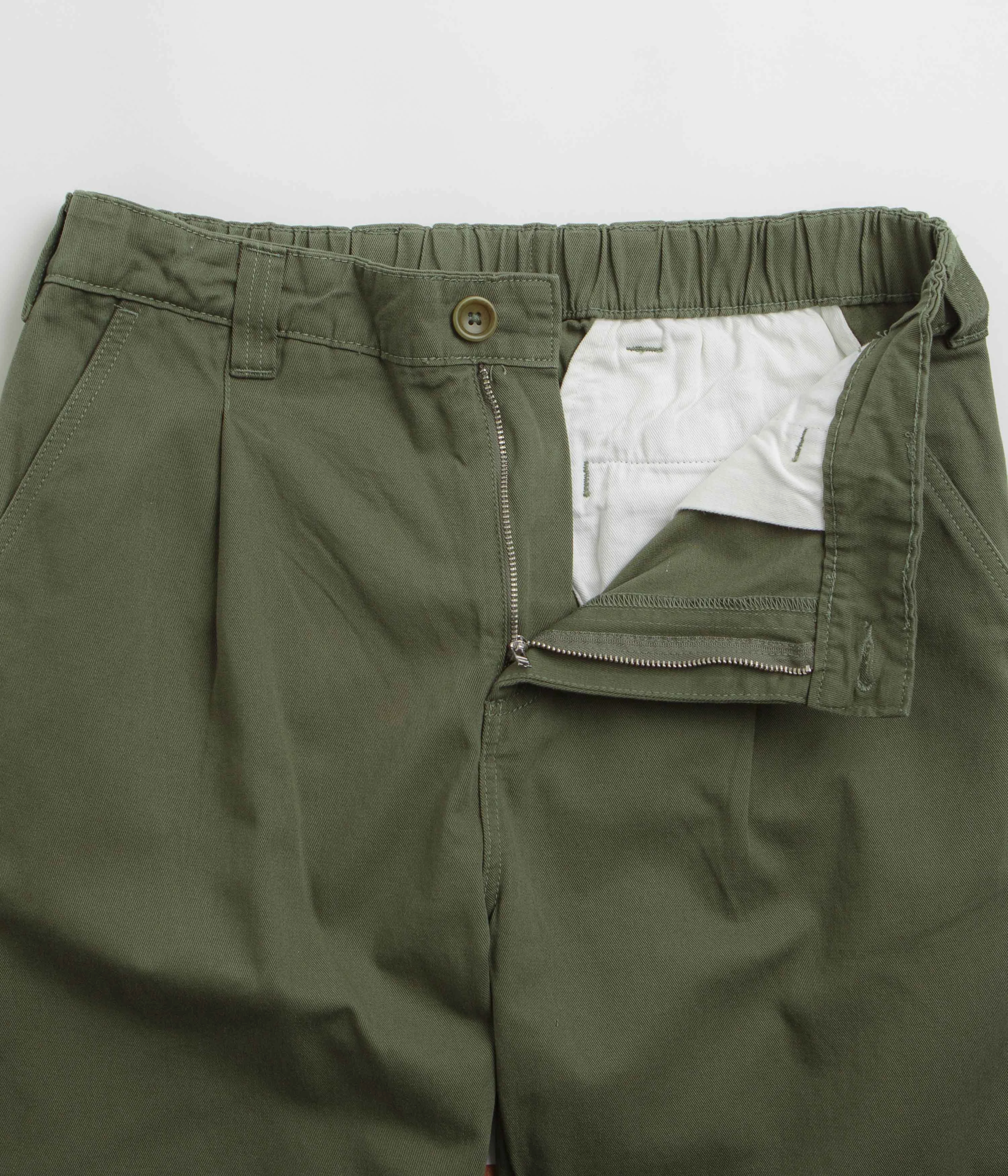 LightweightWeave Temperature Regulating Service Works Drill Waiter Pants - Olive