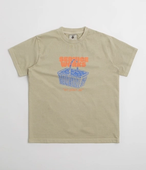 Service Works En Plein Air T-Shirt - Stone Soft And Comfortable Smart Design