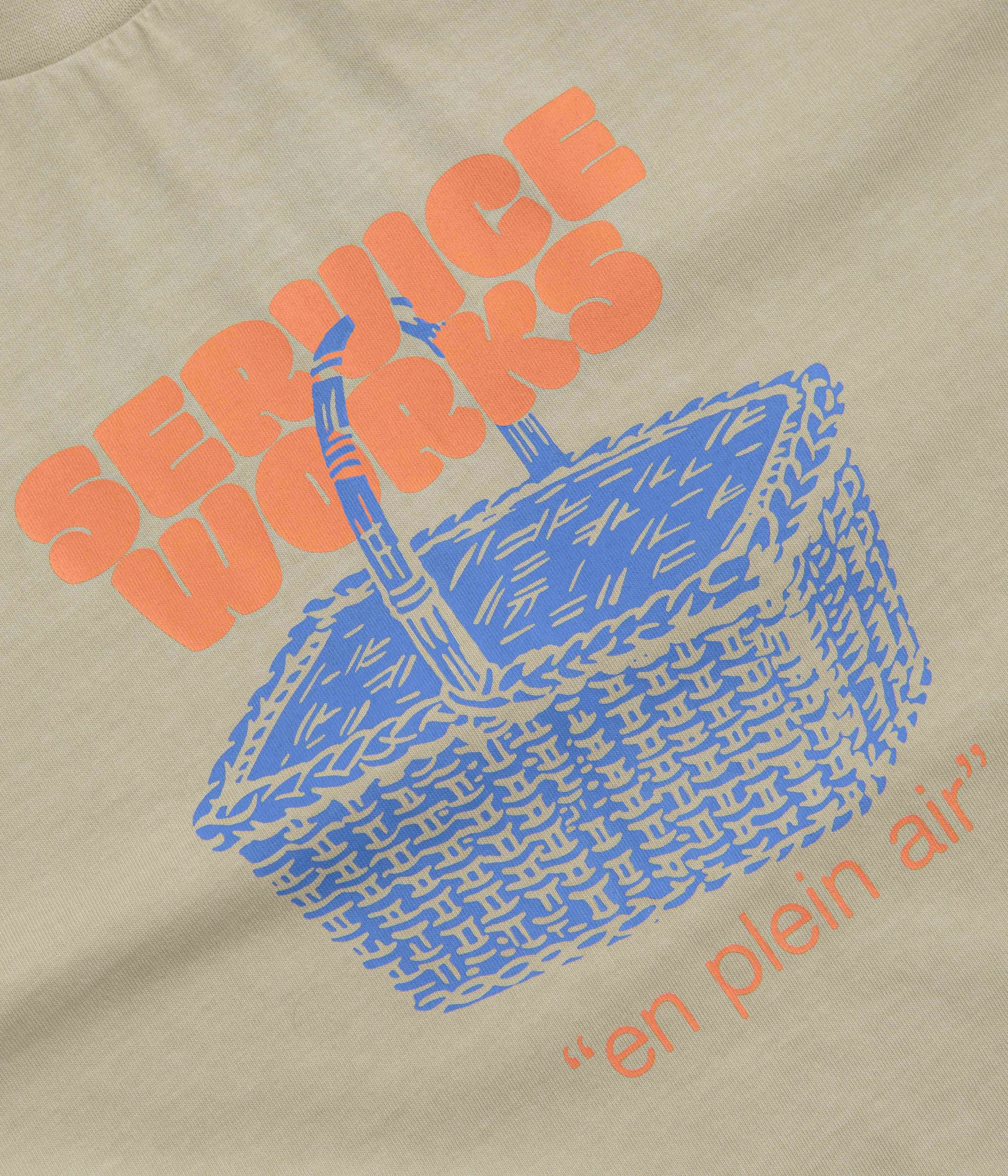 Timeless Comfort Service Works En Plein Air T-Shirt - Stone