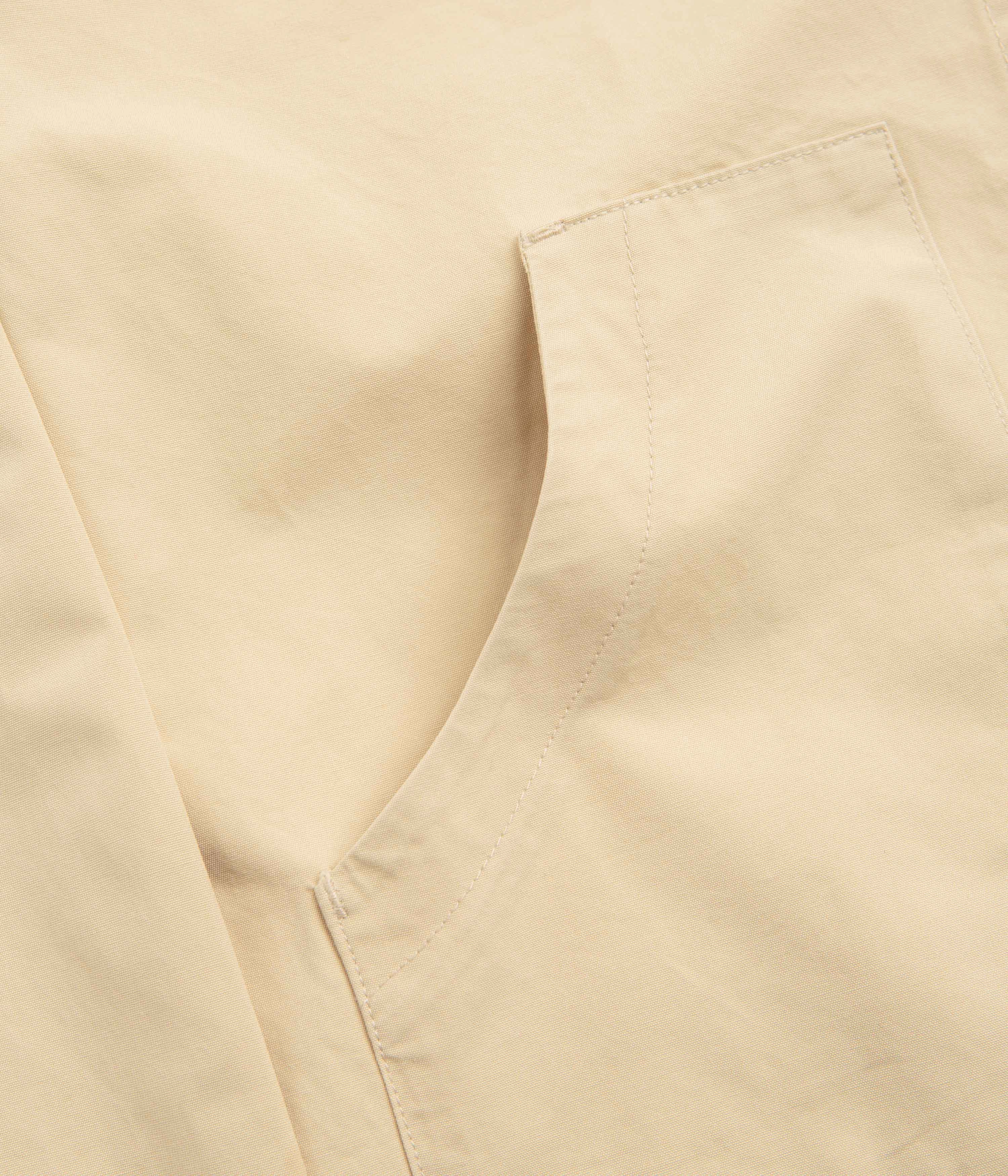 Ergonomic Sleeve Shaping Service Works Fine Twill Waiters Jacket - Pale Khaki