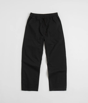 High Quality Material Service Works Herringbone Chef Pants - Black