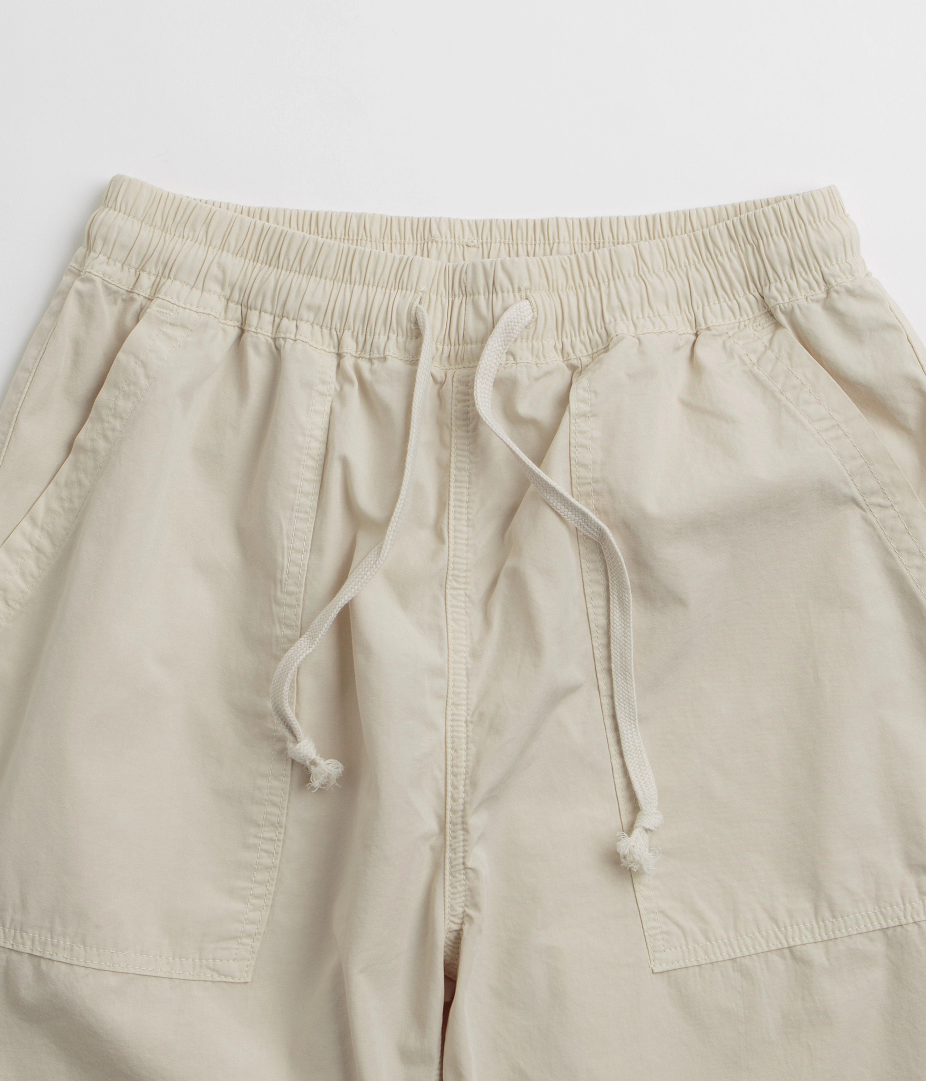 Service Works Poplin Chef Shorts - White Oak picnic wear Sport Ready Fit
