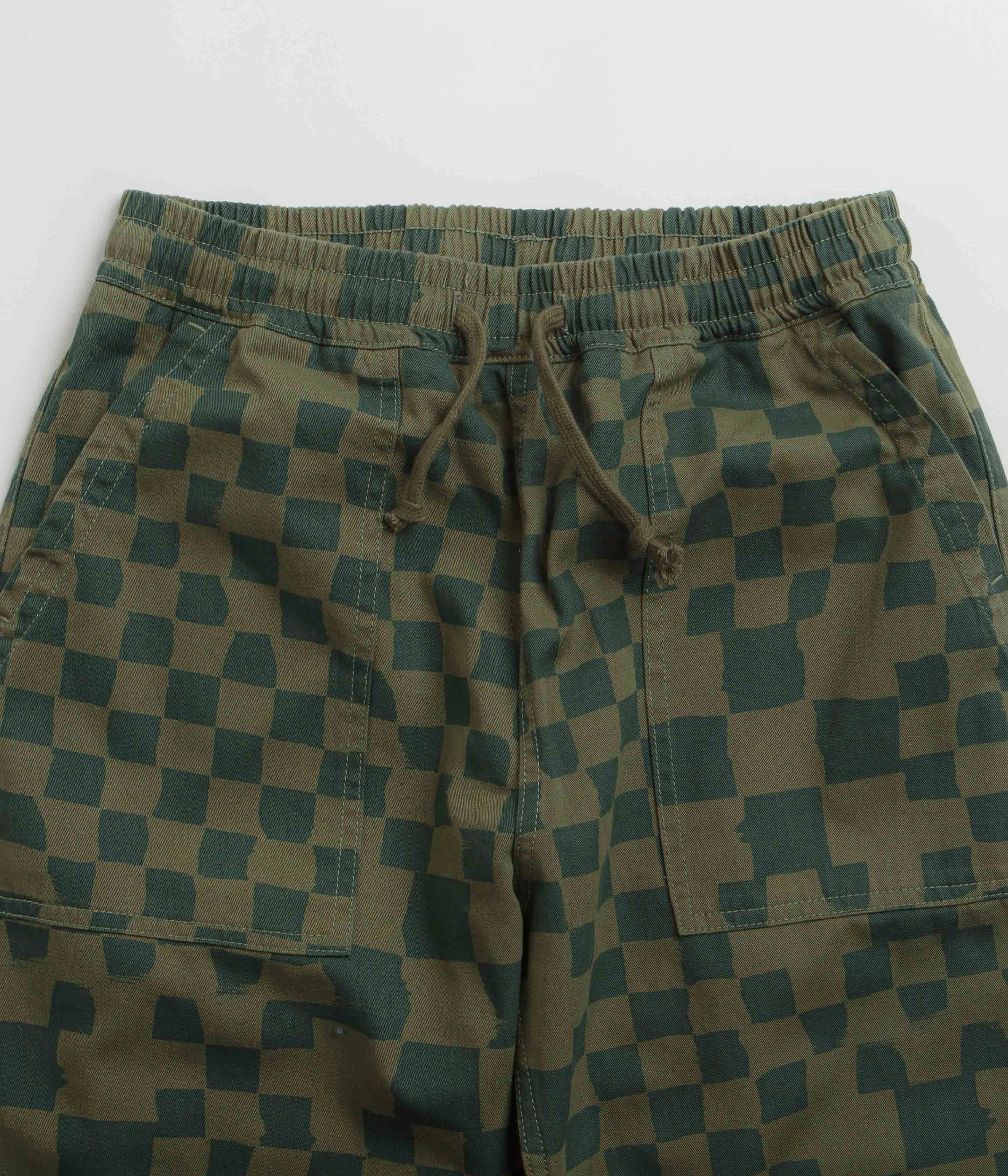 Versatile Layer Service Works Printed Chef Pants - Olive Checker