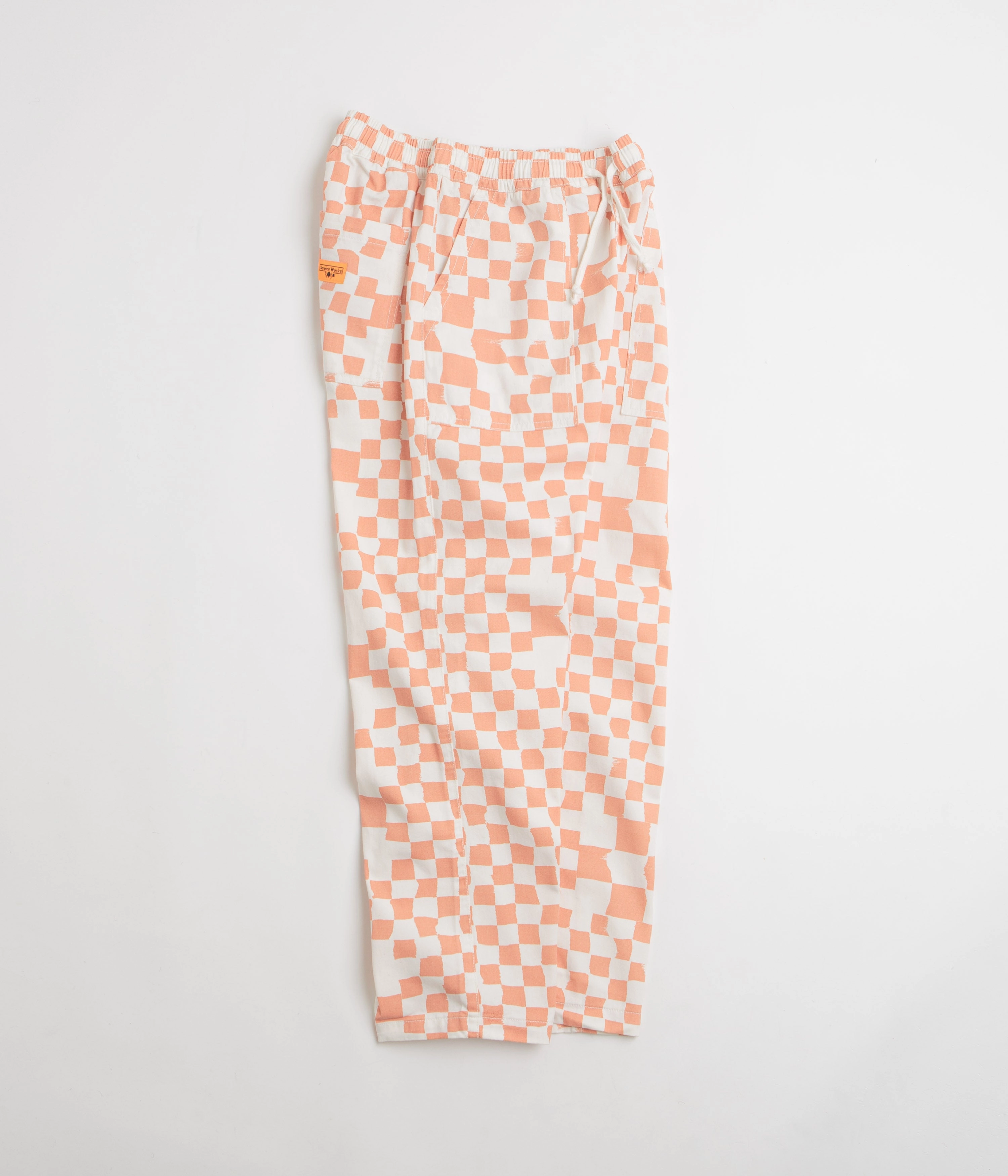 Seasonless wear Service Works Printed Chef Pants - Salmon Checker