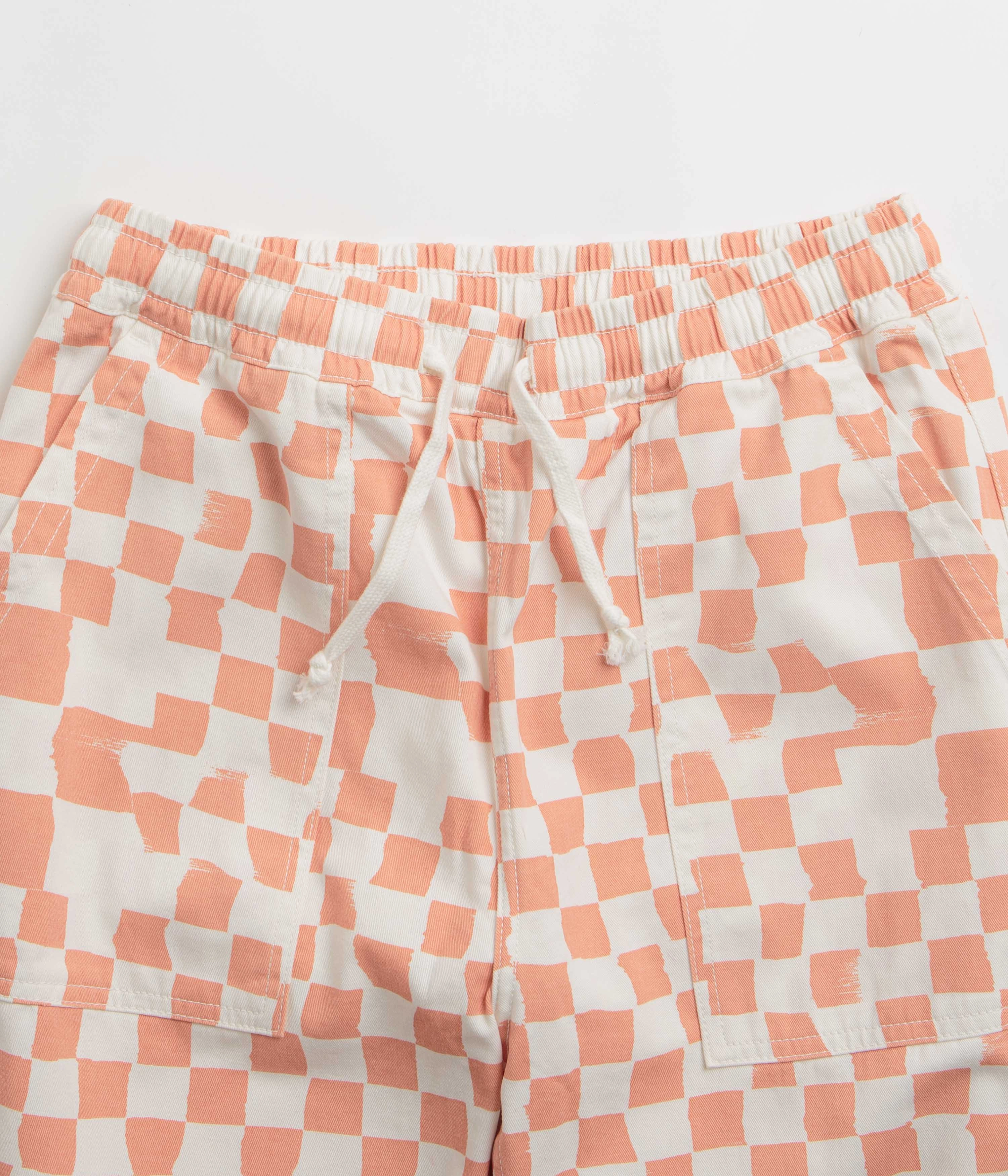 Service Works Printed Chef Pants - Salmon Checker Soft Design