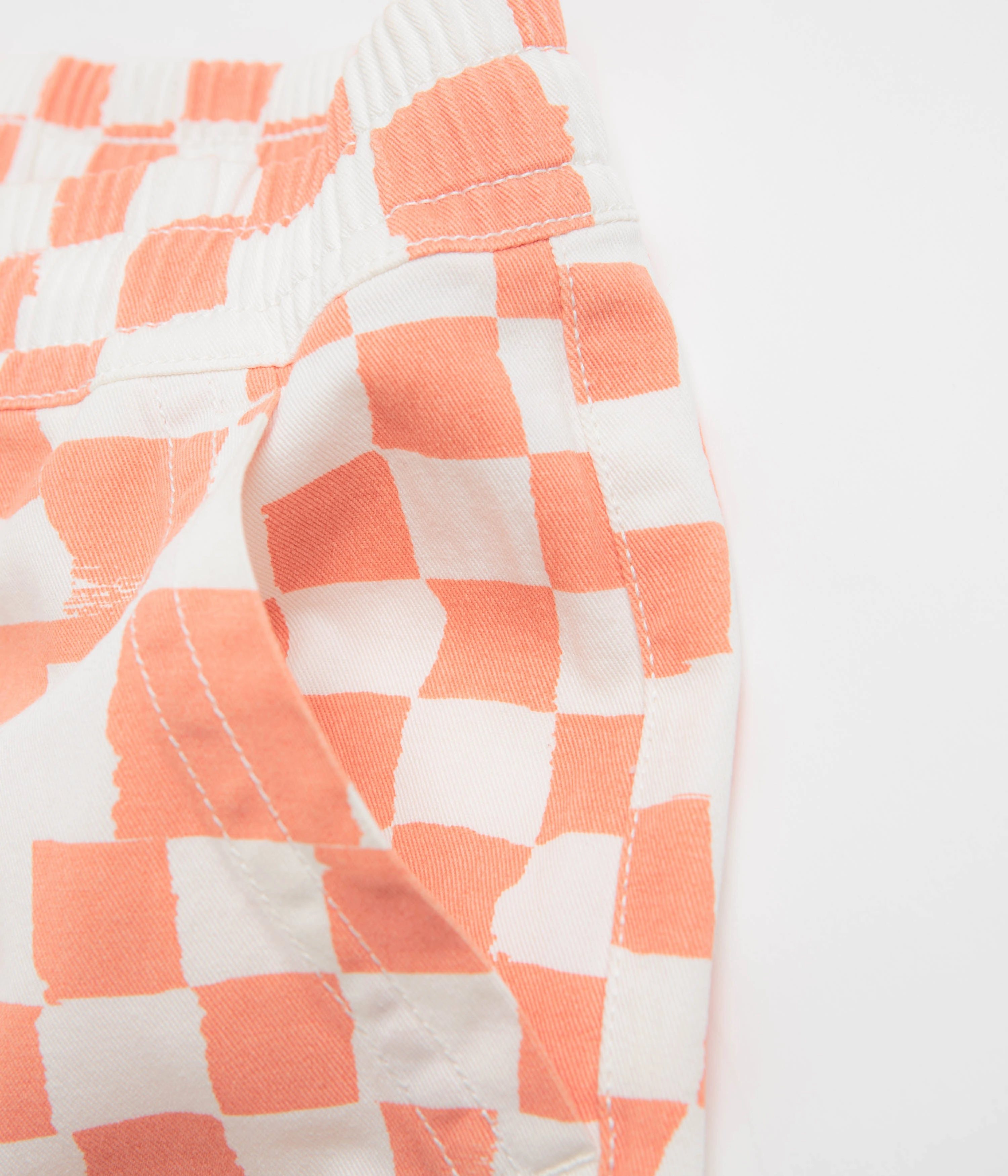 Service Works Printed Chef Shorts - Salmon Checker cycling clothing sports accessory