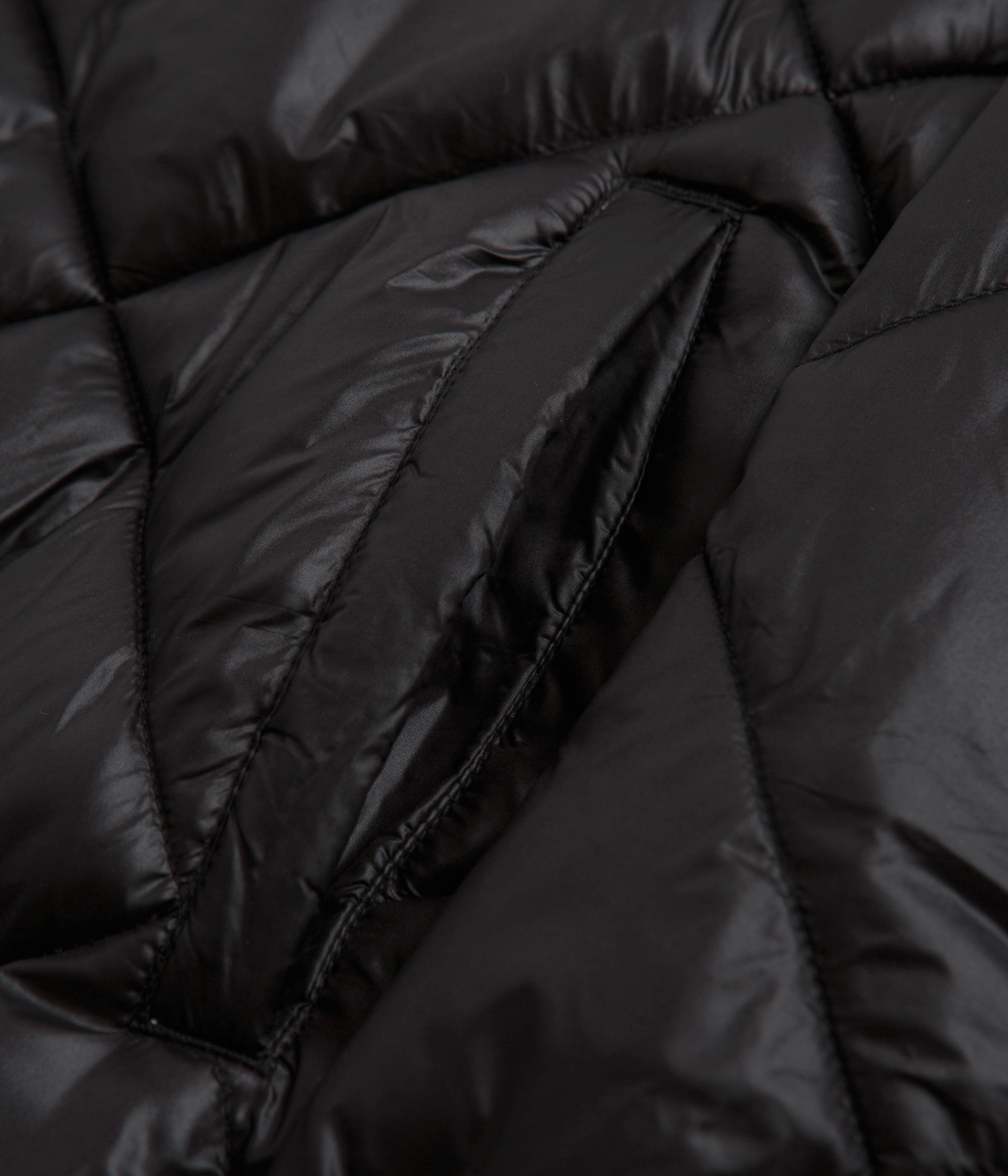 Butter Goods Temperature Bomber Jacket - Black Rubberized Edging