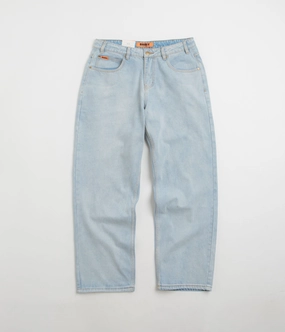 Easy Layer Rugged Fit Butter Goods Baggy Jeans - Light Blue / Blue