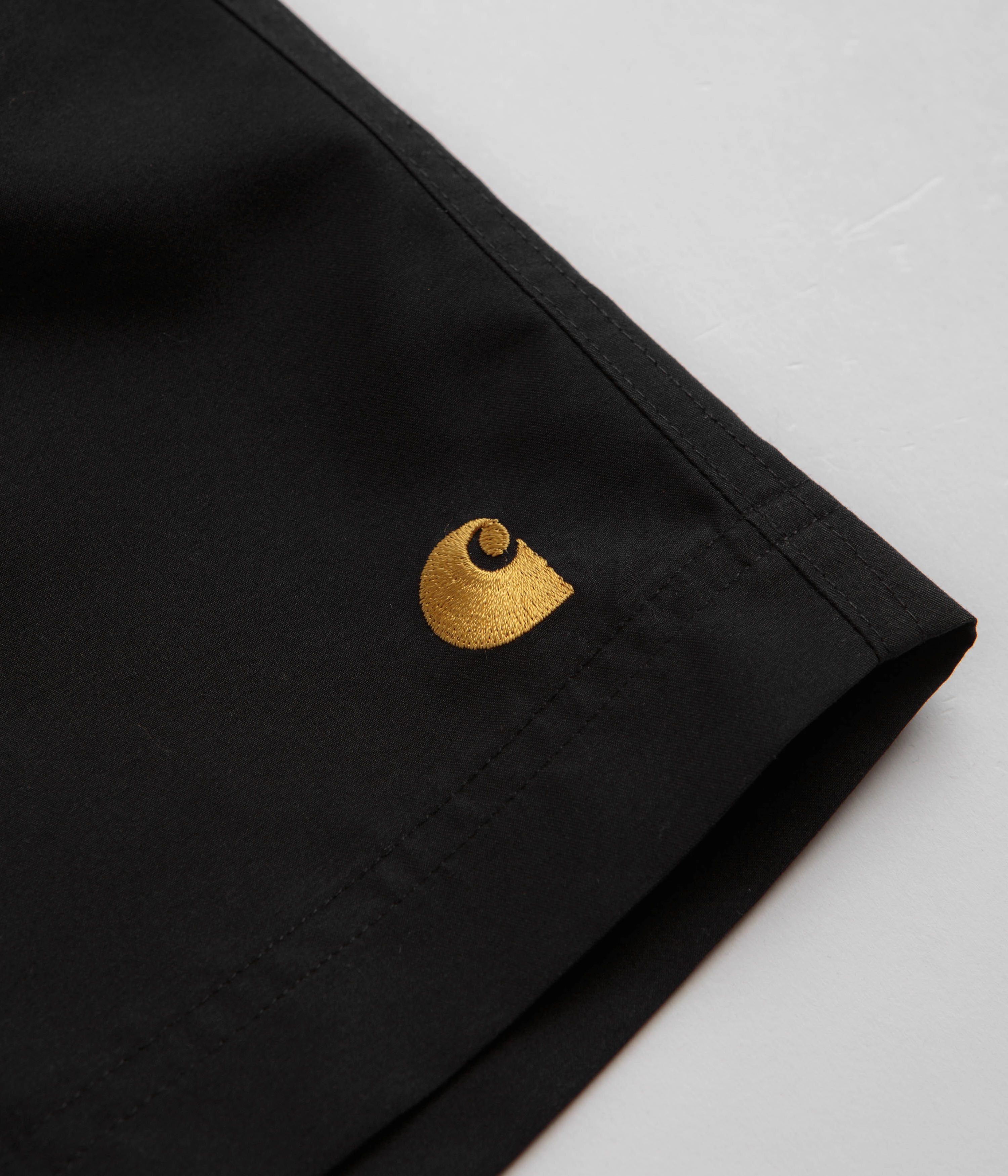 Carhartt Chase Swim Trunks - Black / Gold / Black Outdoor Movement