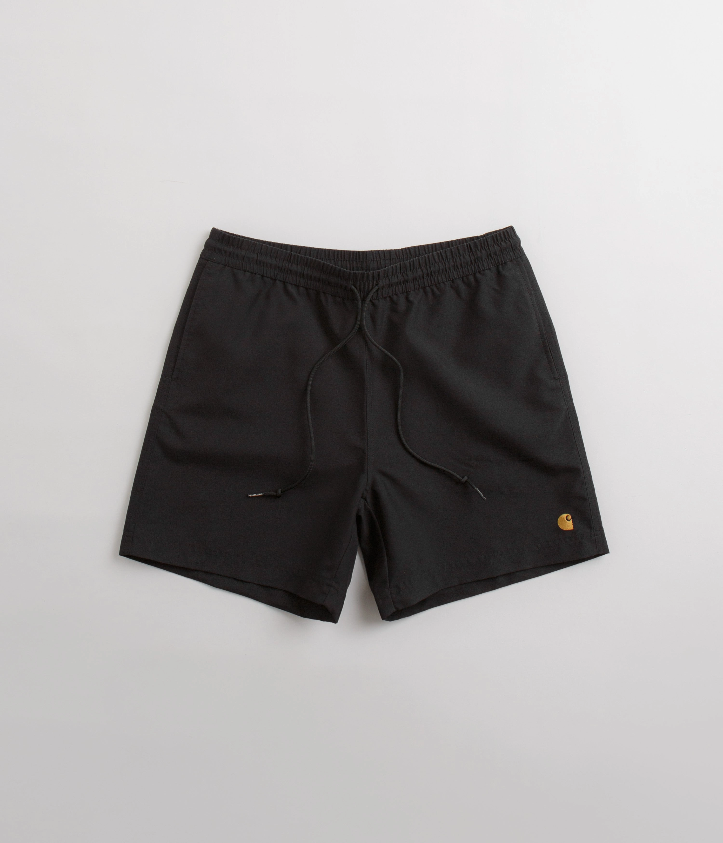 Dynamic Tension Control Carhartt Chase Swim Trunks - Black / Gold / Black