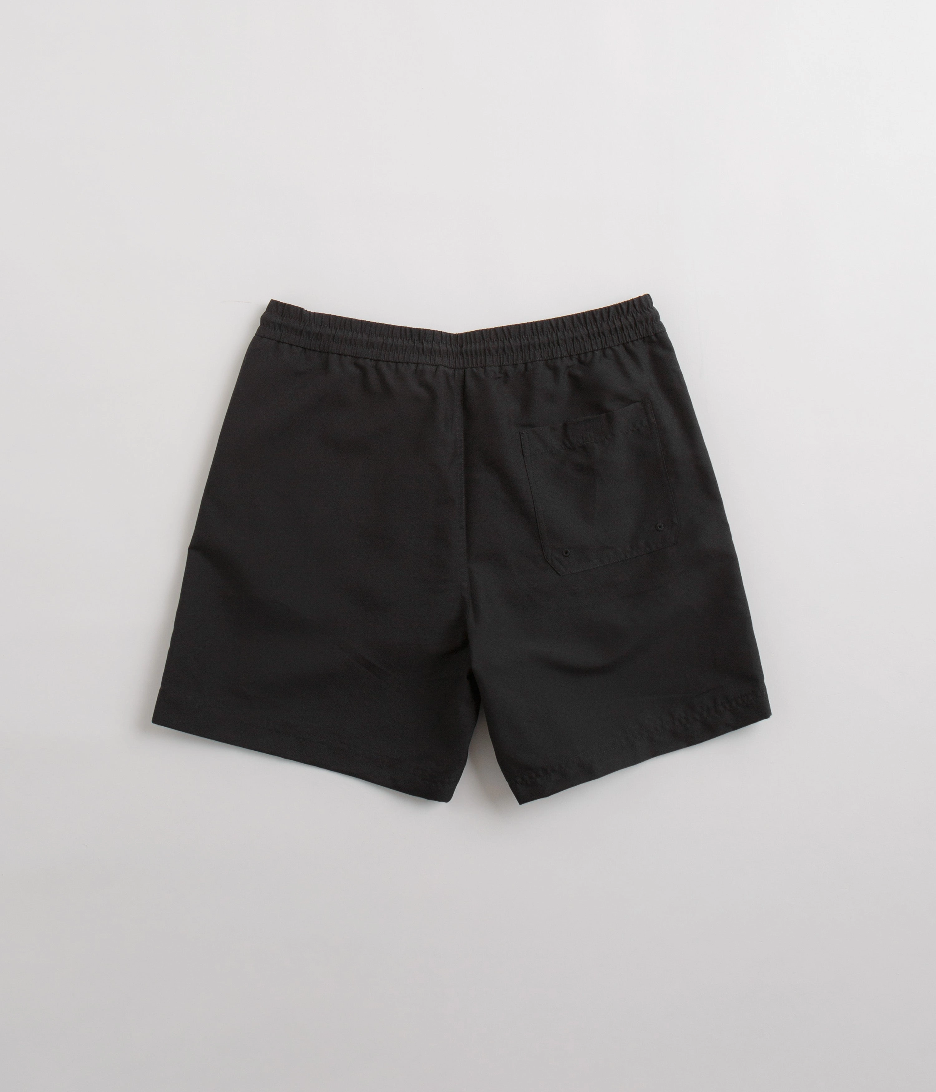Carhartt Chase Swim Trunks - Black / Gold / Black Quick Movement