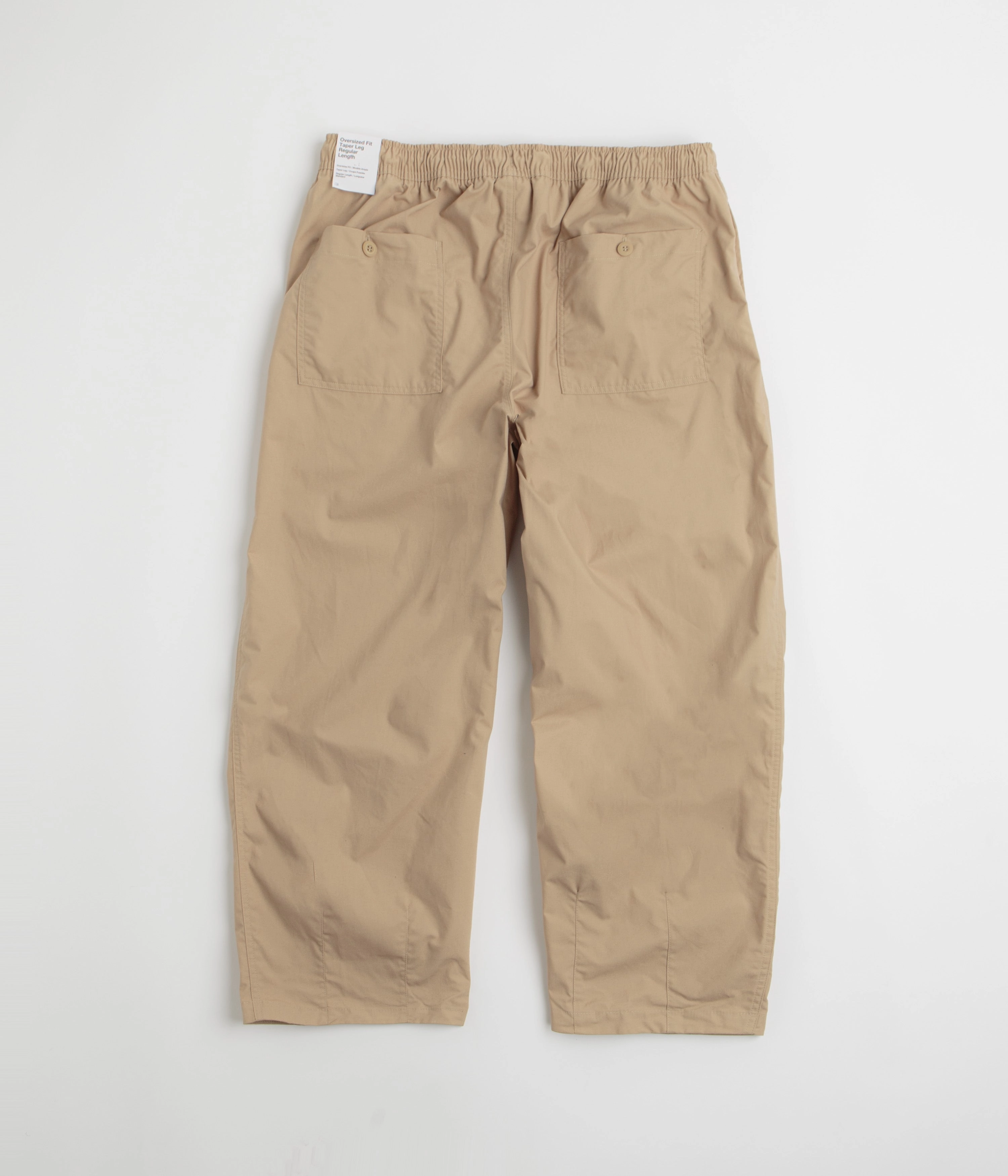 Softened Hem Nike Club Balloon Pants - Parachute Beige / Parachute Beige