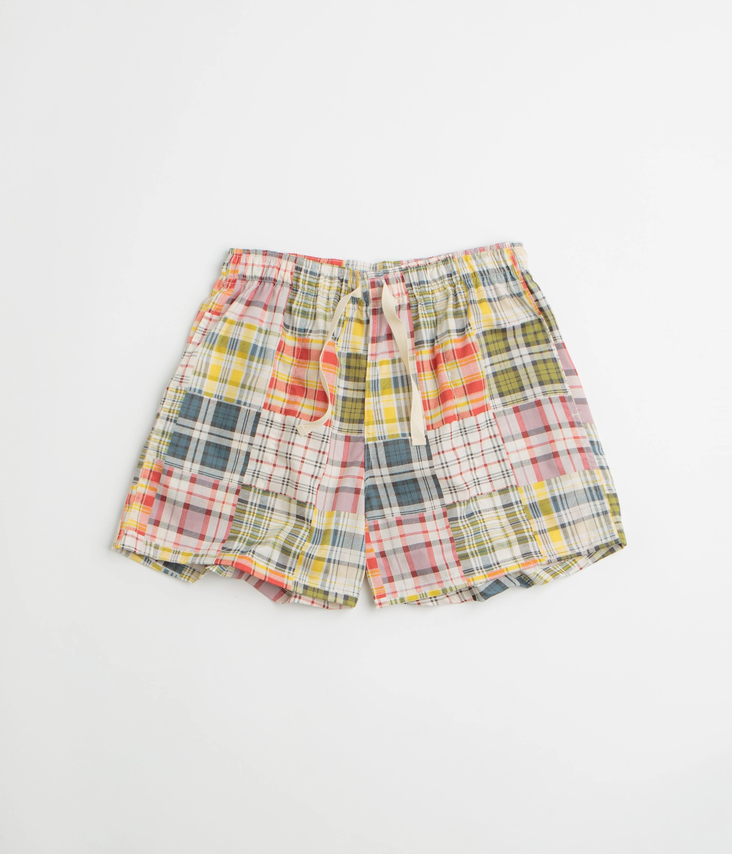 Recycled Elastic Trim Howlin' Magic Fantasy Shorts - Tropical Madras Mix
