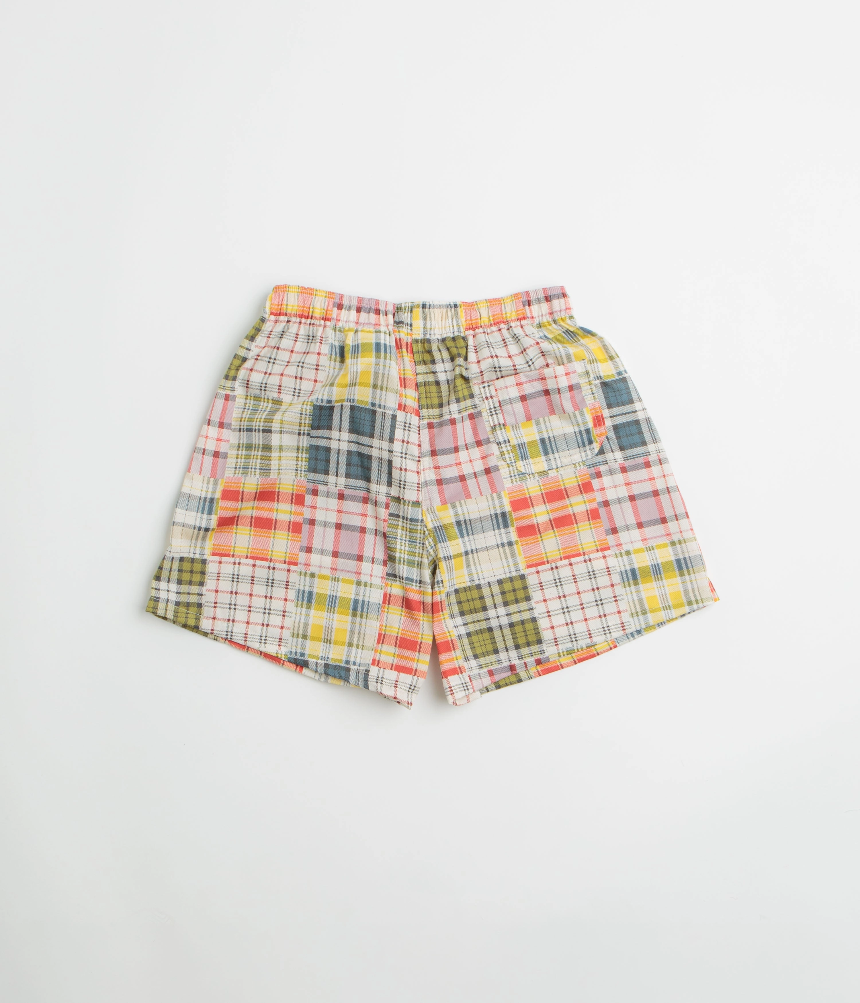 Howlin' Magic Fantasy Shorts - Tropical Madras Mix Crisp Texture