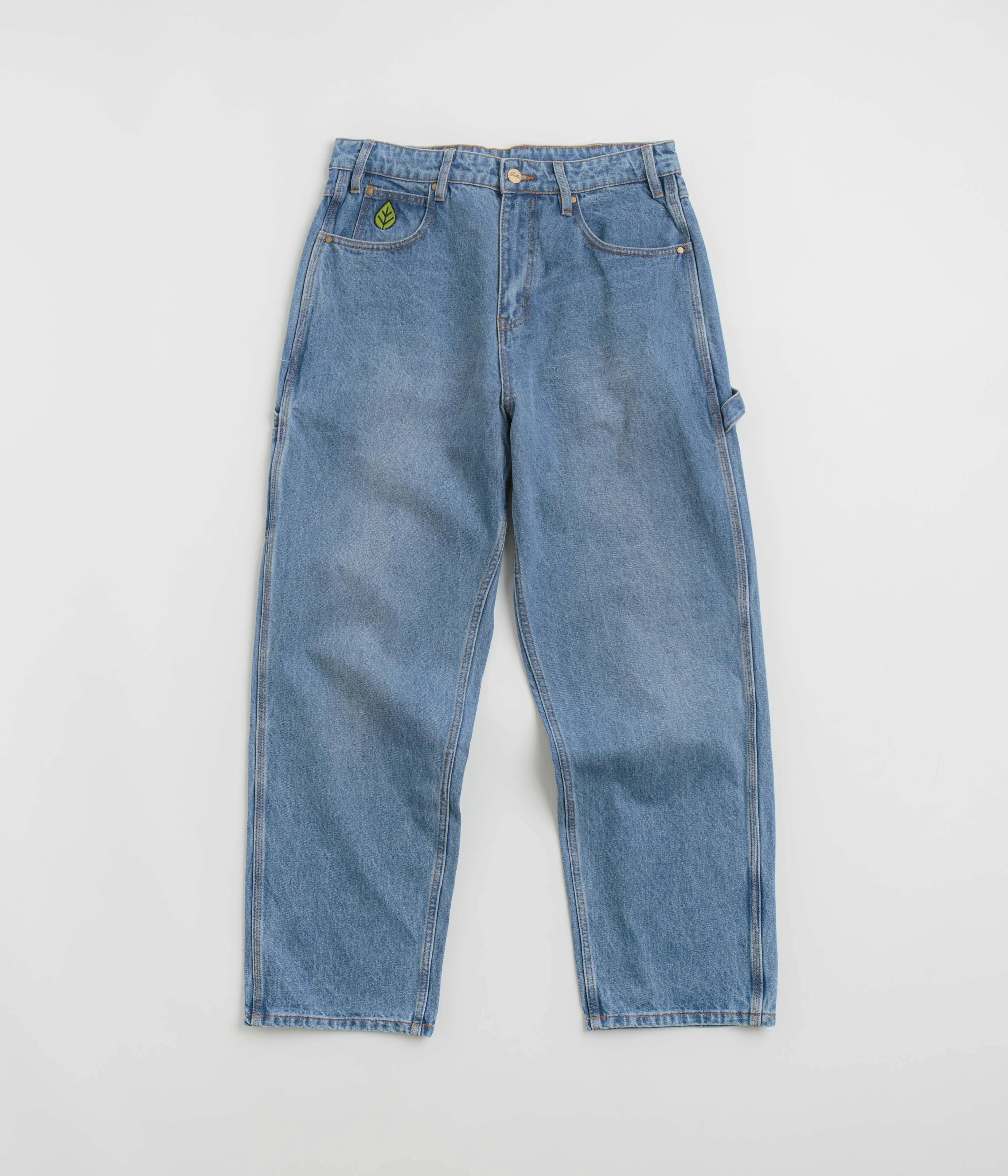Simple Utility Butter Goods Weathergear Heavyweight Jeans - Worn Indigo