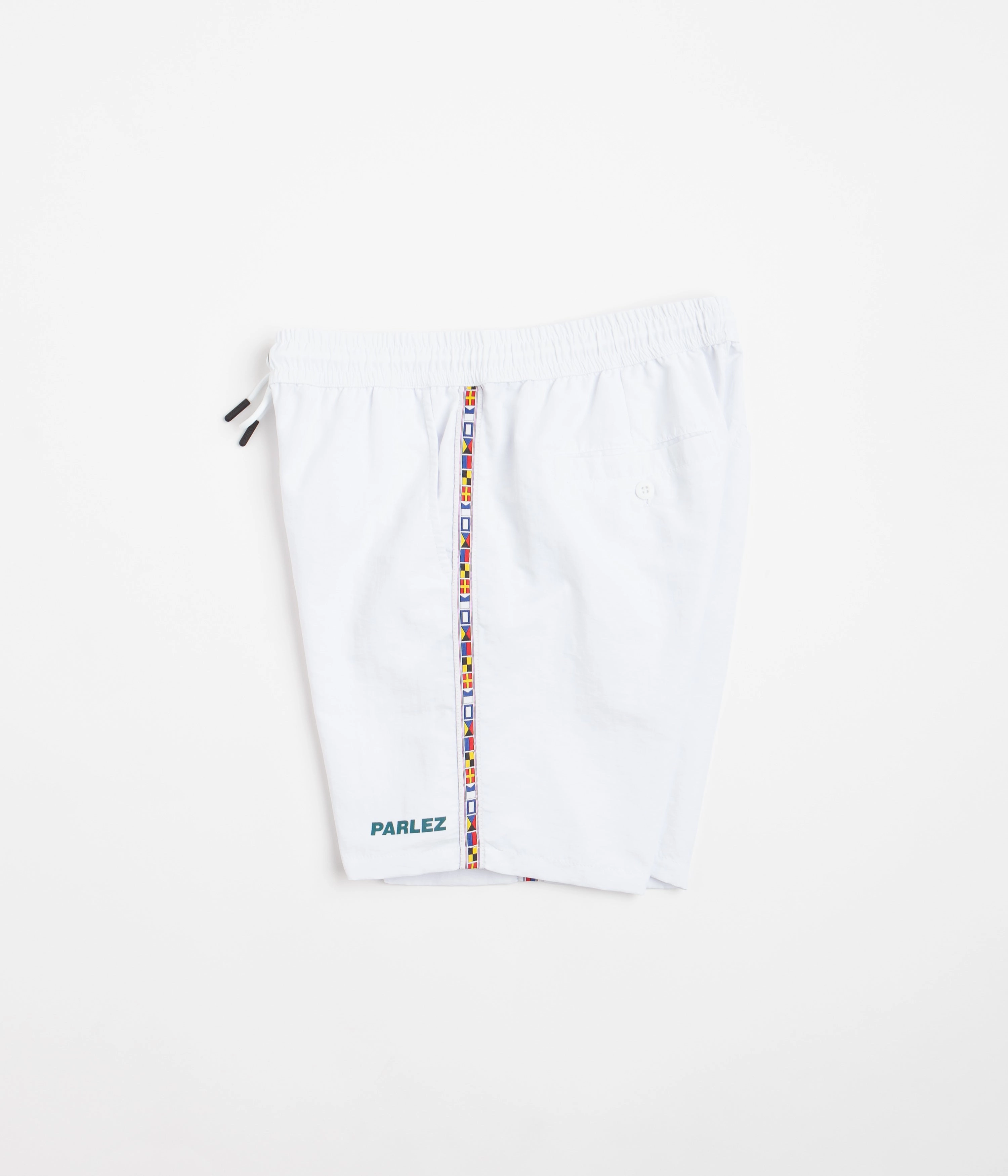 Parlez Mero Shorts - White Stretch Comfort
