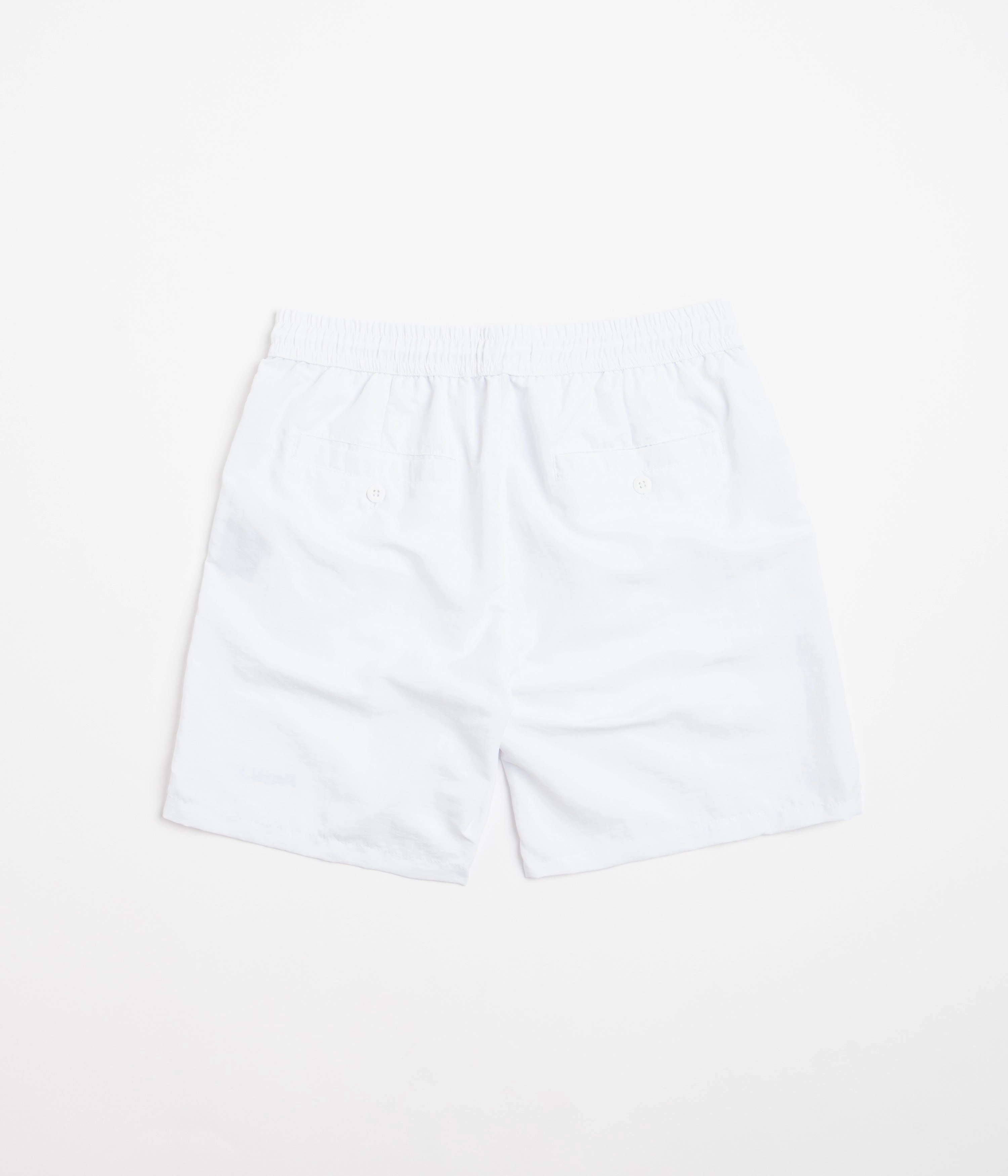 Parlez Mero Shorts - White Unique Pattern Breathable Stretch Fit
