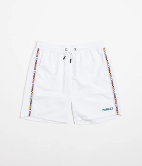 Parlez Mero Shorts - White school clothing Non Binding Waistline