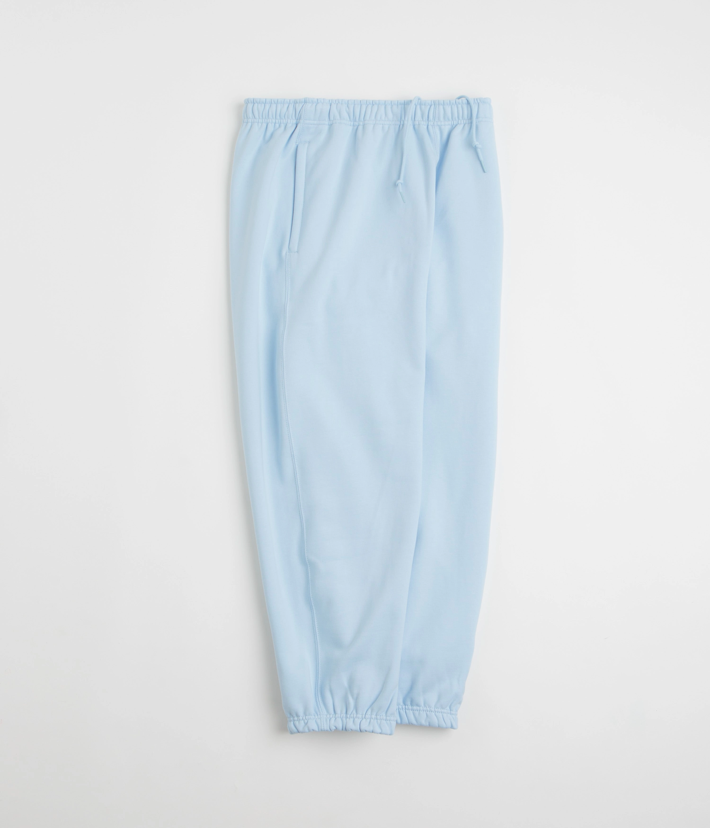 Breathable Wear Fit Seamless Wear Nike Solo Swoosh Cuffed Sweatpants - Celestine Blue / Celestine Blue / White