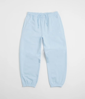 Nike Solo Swoosh Cuffed Sweatpants - Celestine Blue / Celestine Blue / White Wrinkle Free Fabric