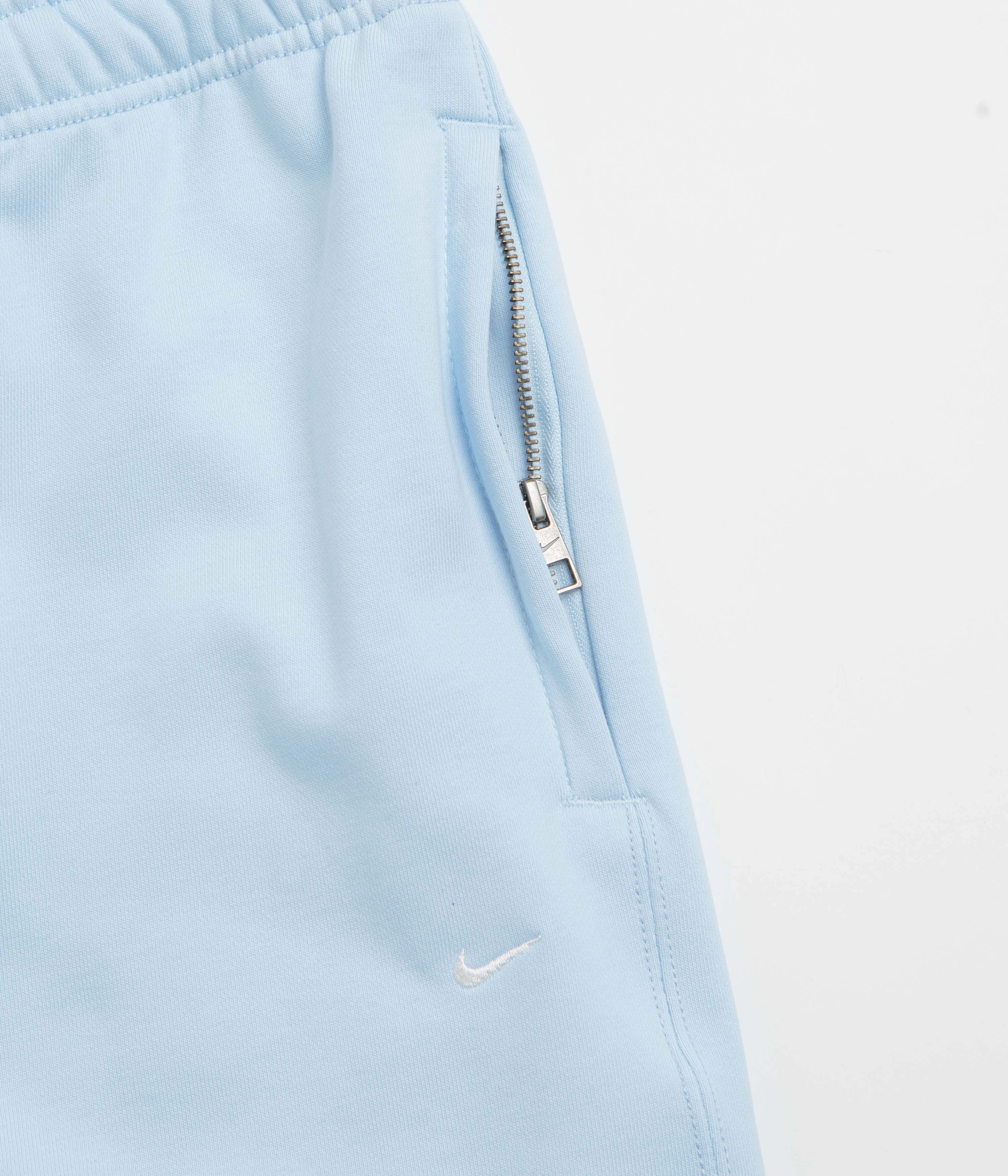 Nike Solo Swoosh Cuffed Sweatpants - Celestine Blue / Celestine Blue / White Perfect Silhouette Layer-Friendly