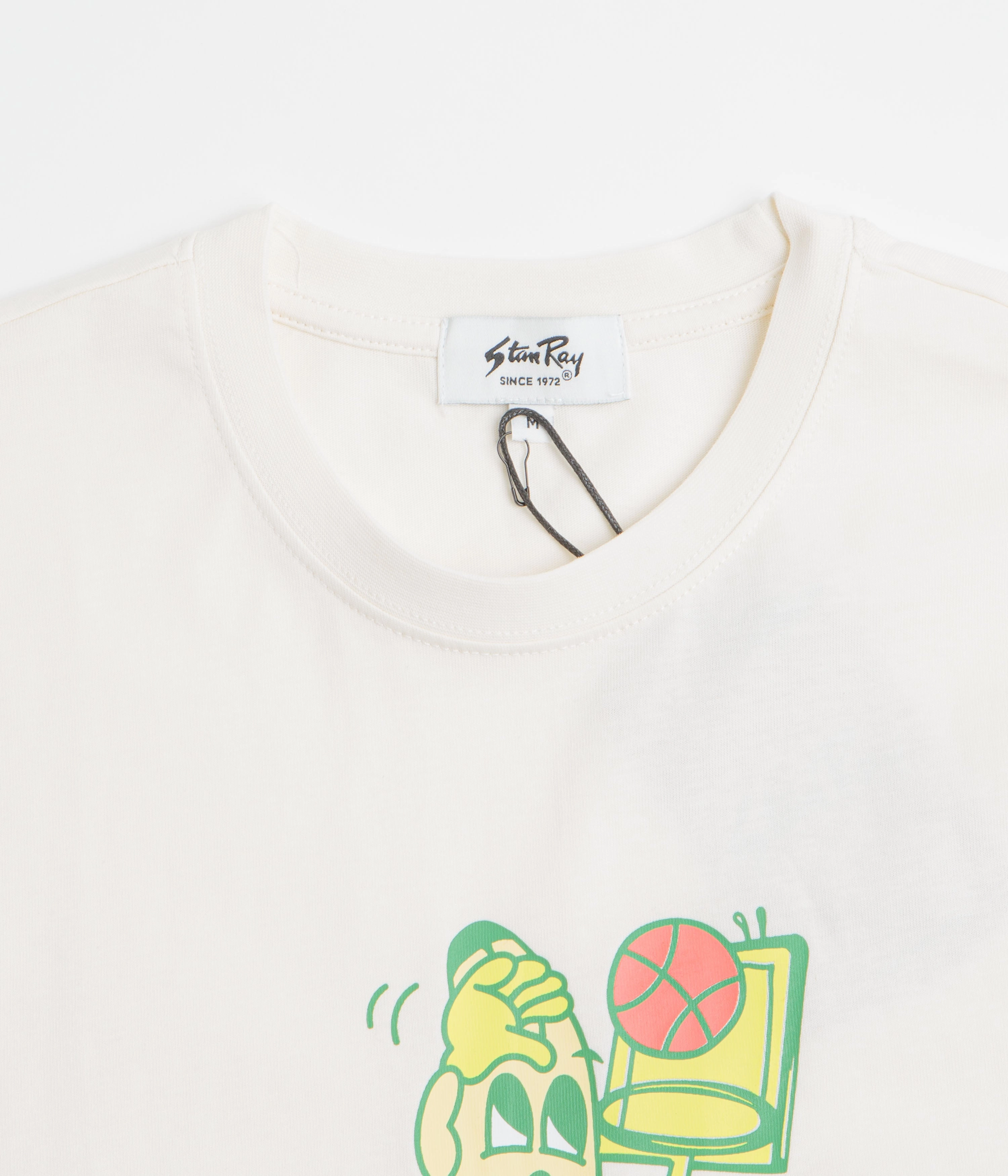 Stan Ray Stan Dunk T-Shirt - Natural Trendy Vibes Snag Resistant Surface