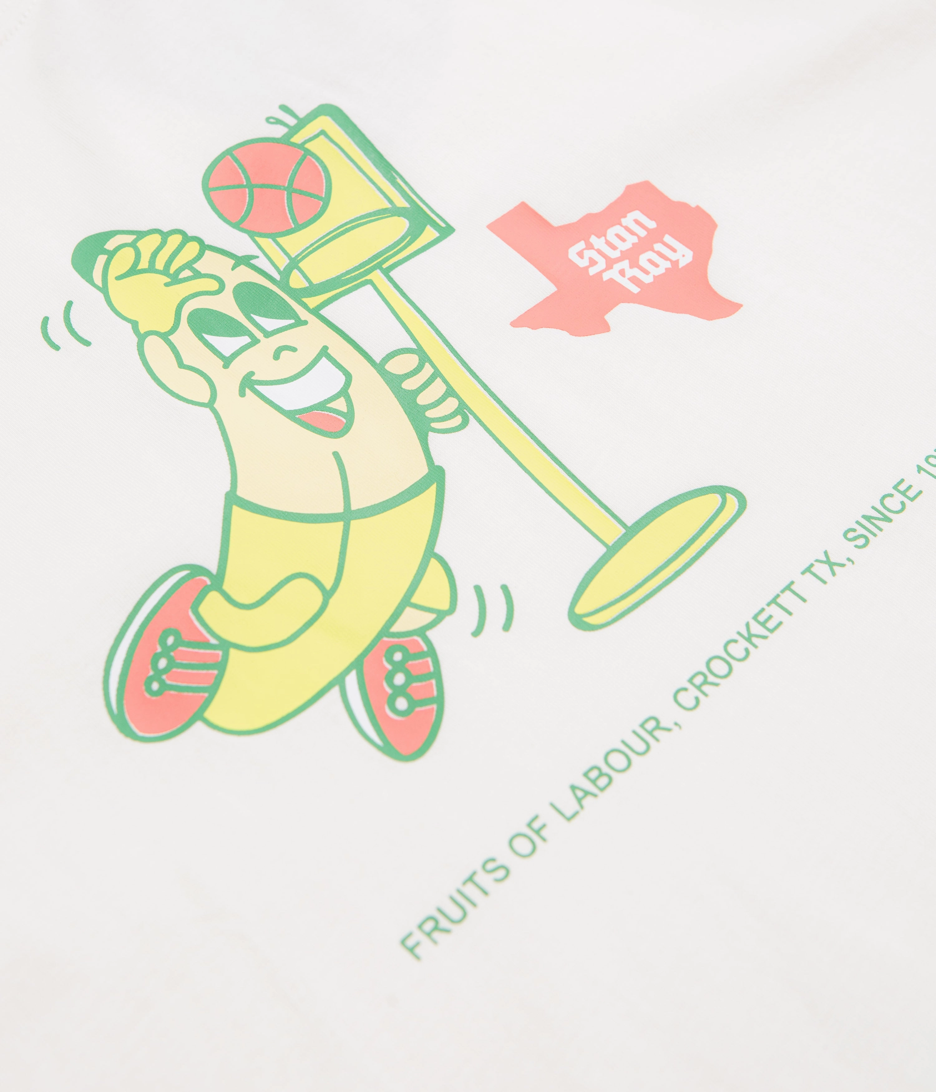 Comfy Layering Stan Ray Stan Dunk T-Shirt - Natural