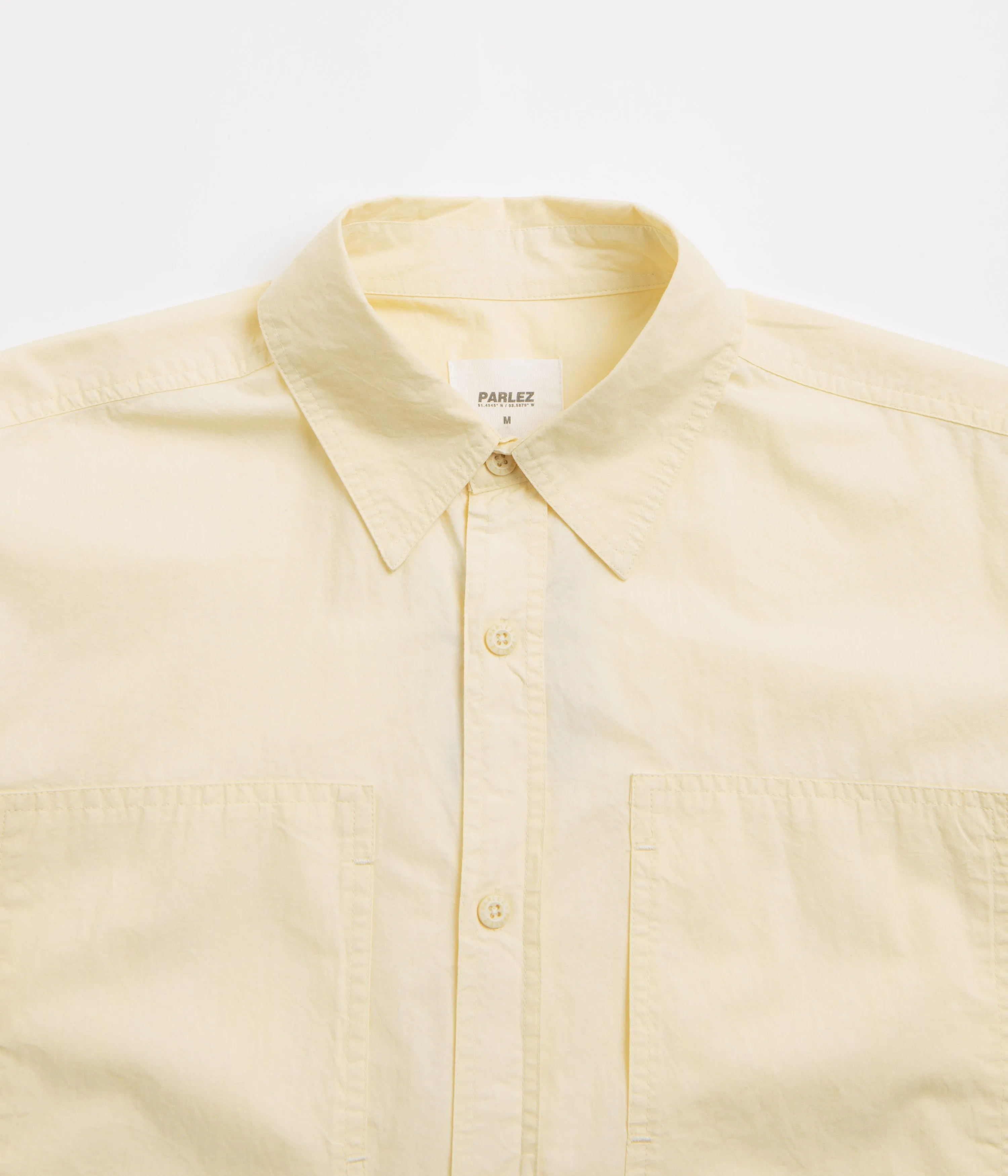 Parlez Hyro Shirt - Shell checkered pattern