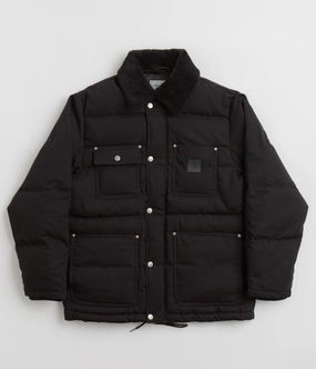 Carhartt Rayley Jacket - Black Sleek Outer Hypoallergenic Lining