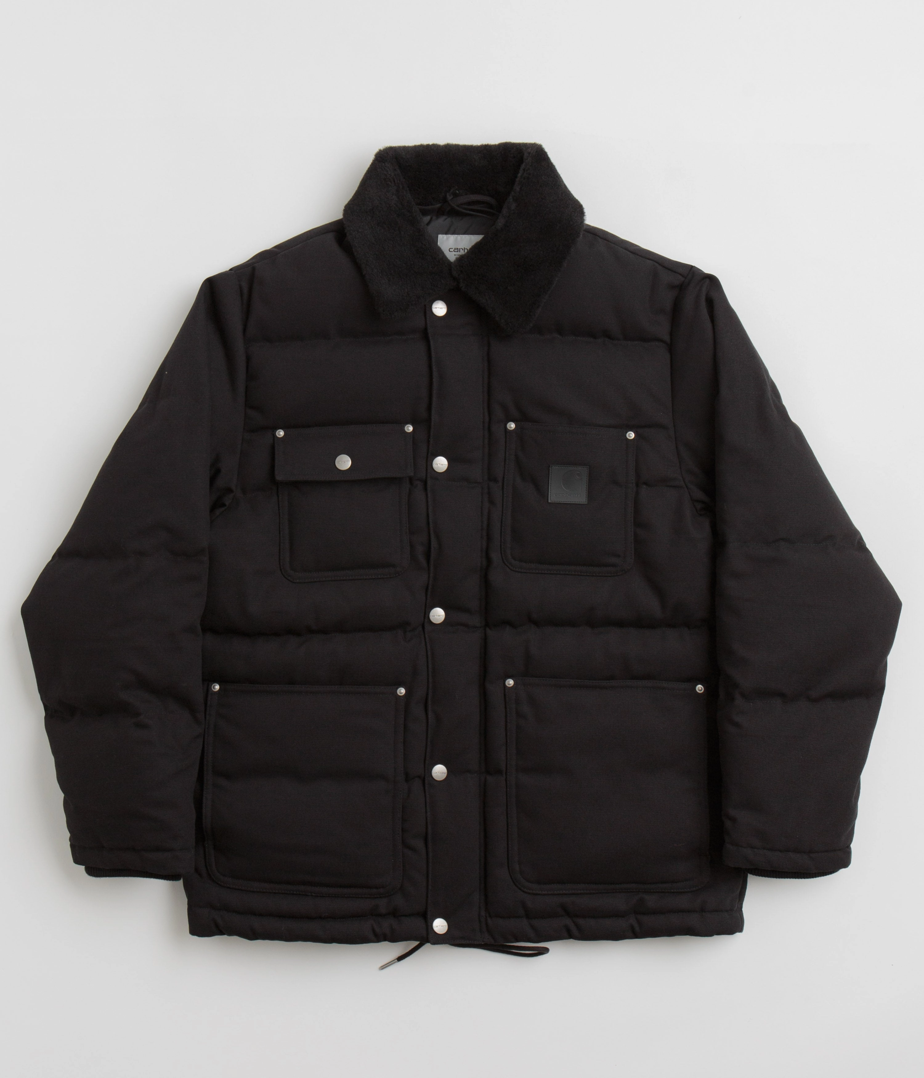 Carhartt Rayley Jacket - Black Sleek Outer Hypoallergenic Lining