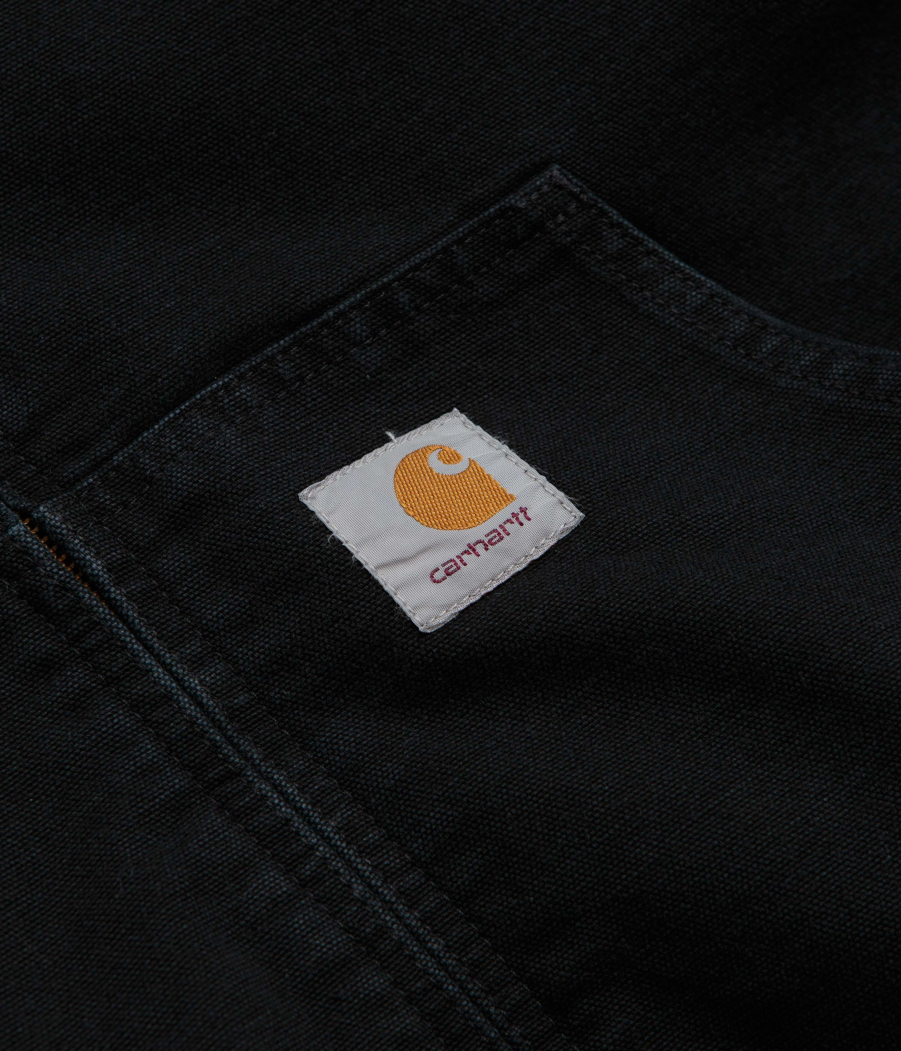Cold Outfit Carhartt OG Active Jacket - Black Stone Canvas