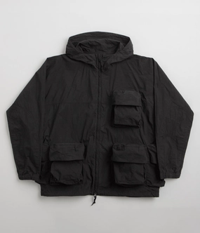 Snow Peak C/N Parka - Black Subtle Layers
