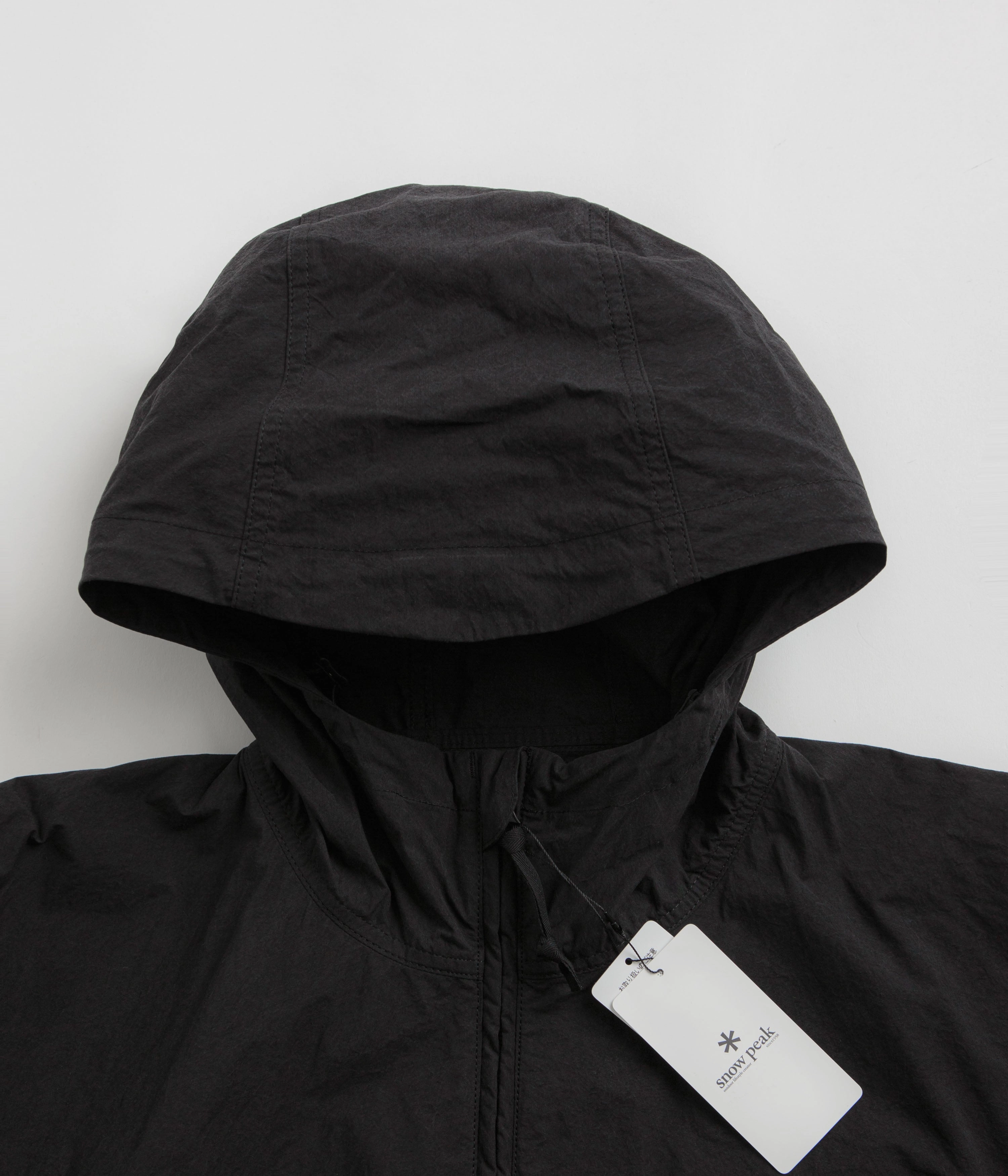 Snow Peak C/N Parka - Black Ultraviolet Protection Thermal regulation