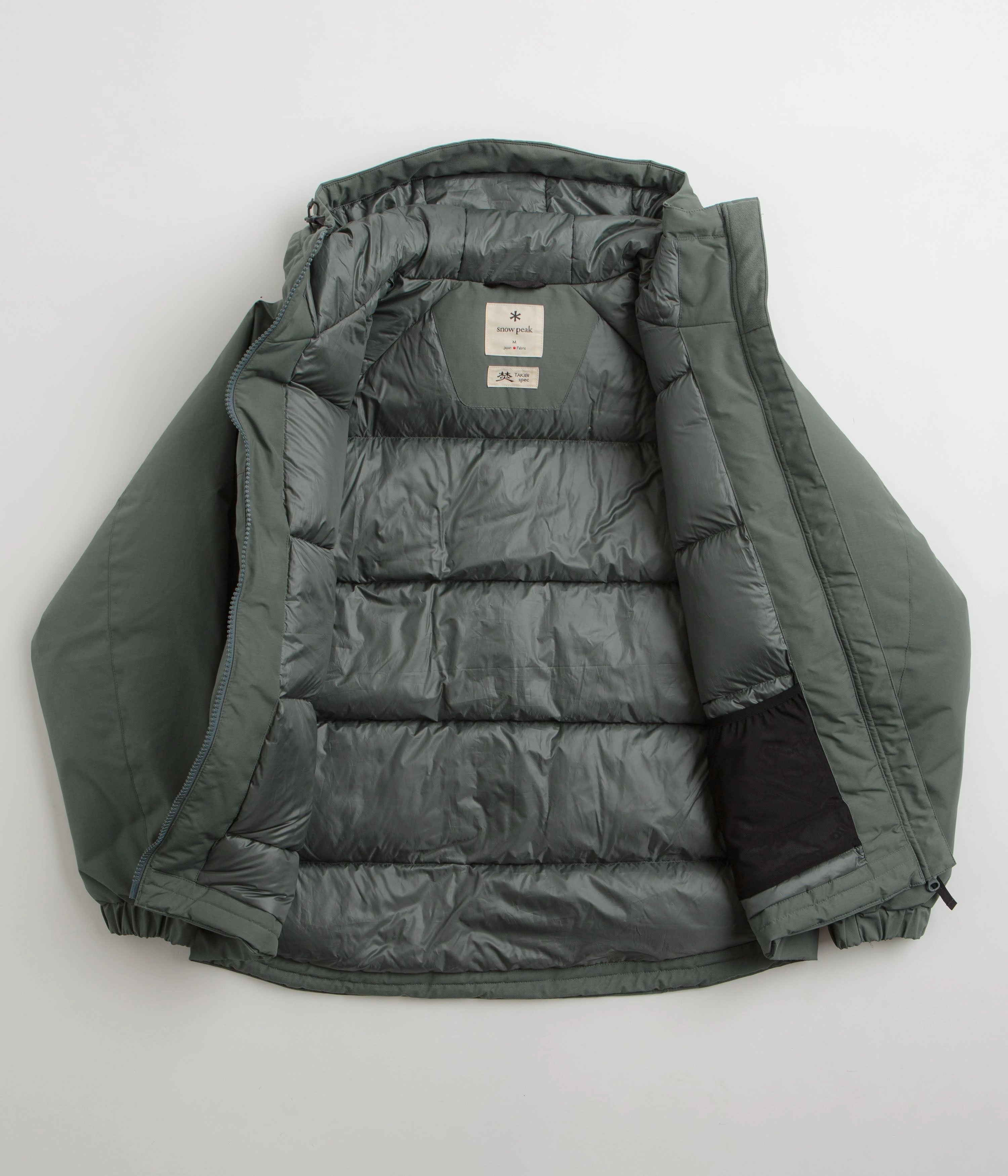 Minimalist Aesthetic Compact Storage Snow Peak FR 2L Down Jacket - Foliage